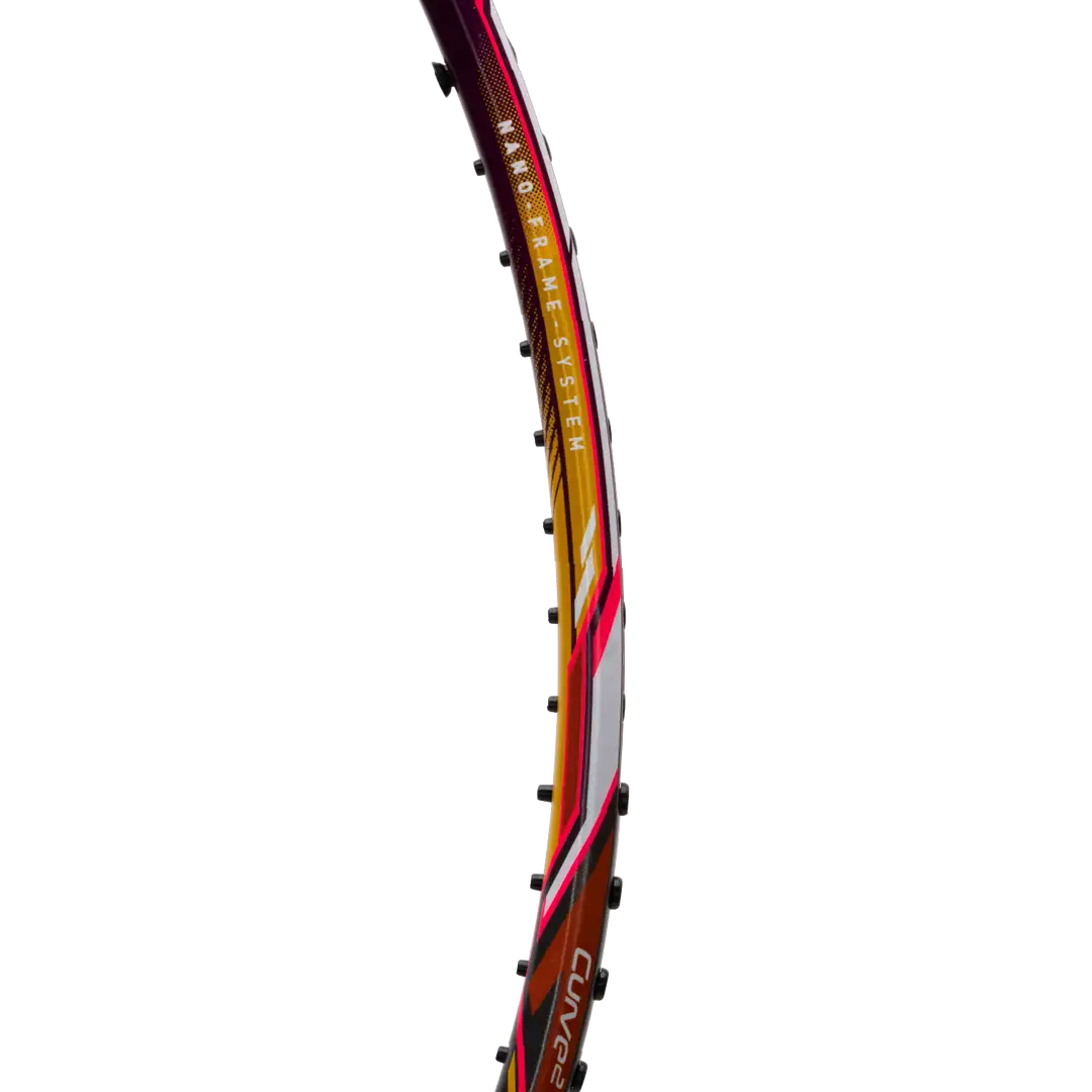Hundred Primearmour 800 4U Badminton Racket - Grey/Purple