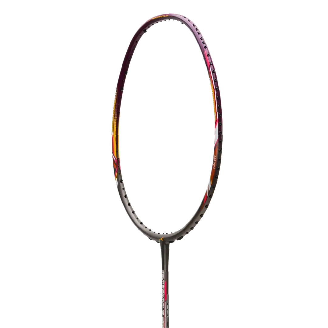Hundred Primearmour 800 4U Badminton Racket - Grey/Purple