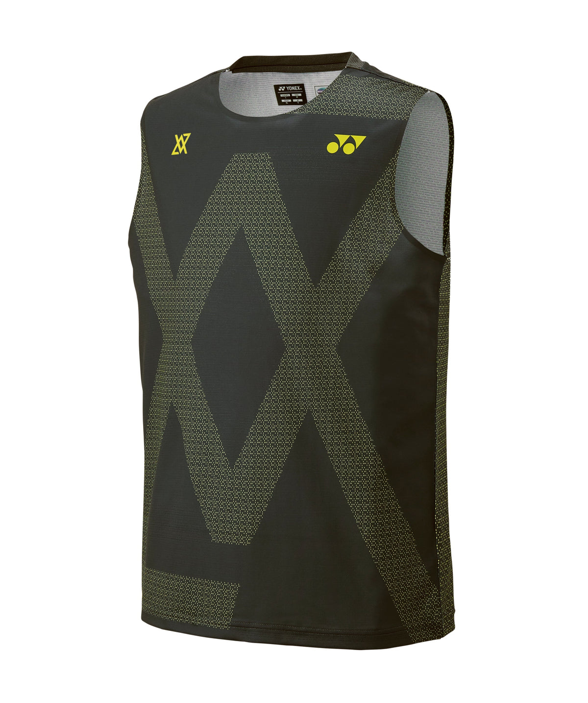 Yonex 10687YX Sleeveless Top Men - Steel Grey - VA - Viktor Axelsen Collection