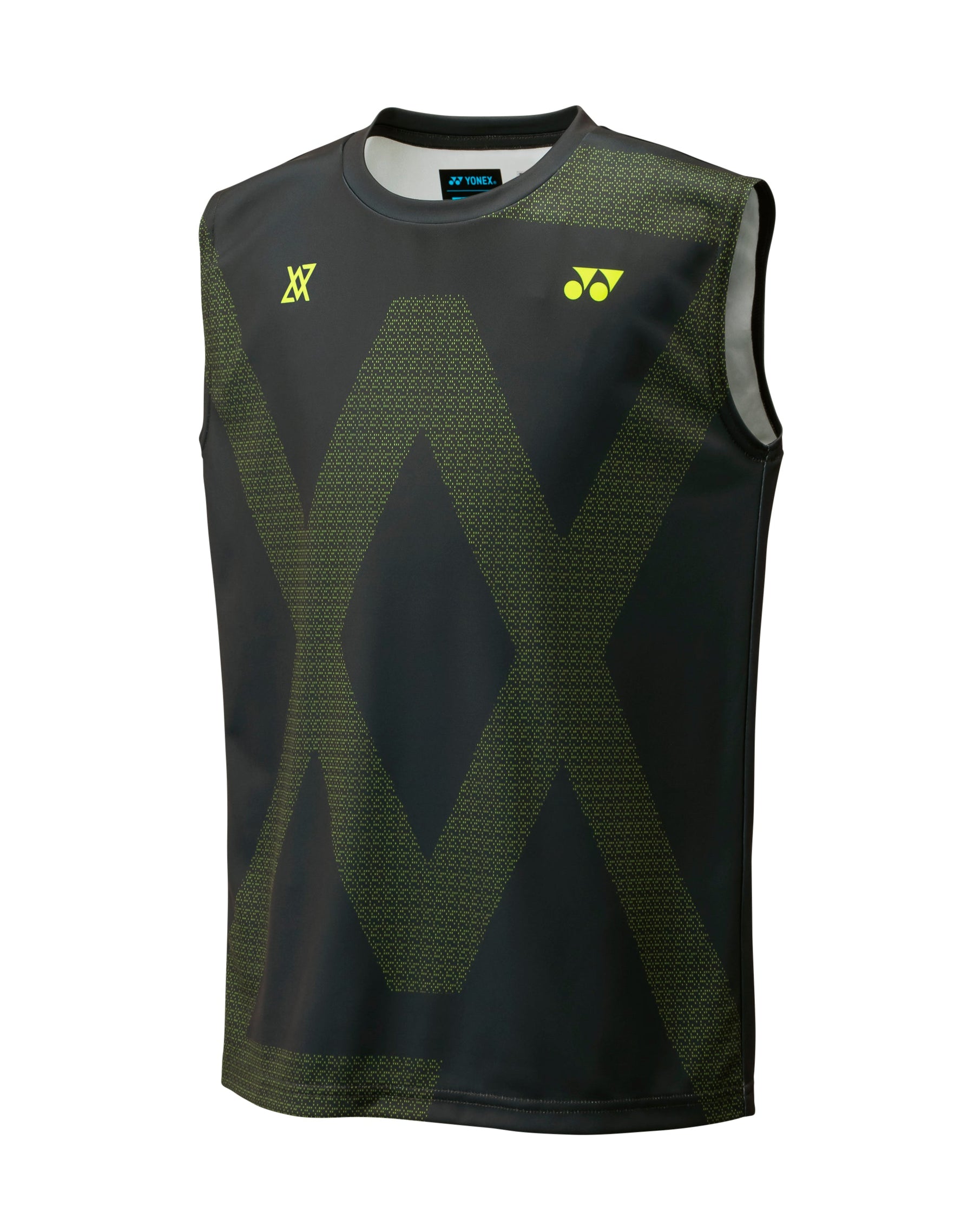 Yonex VA (10691JEX) Sleeveless Top Junior (Steel Grey) - VA - Viktor Axelsen Collection