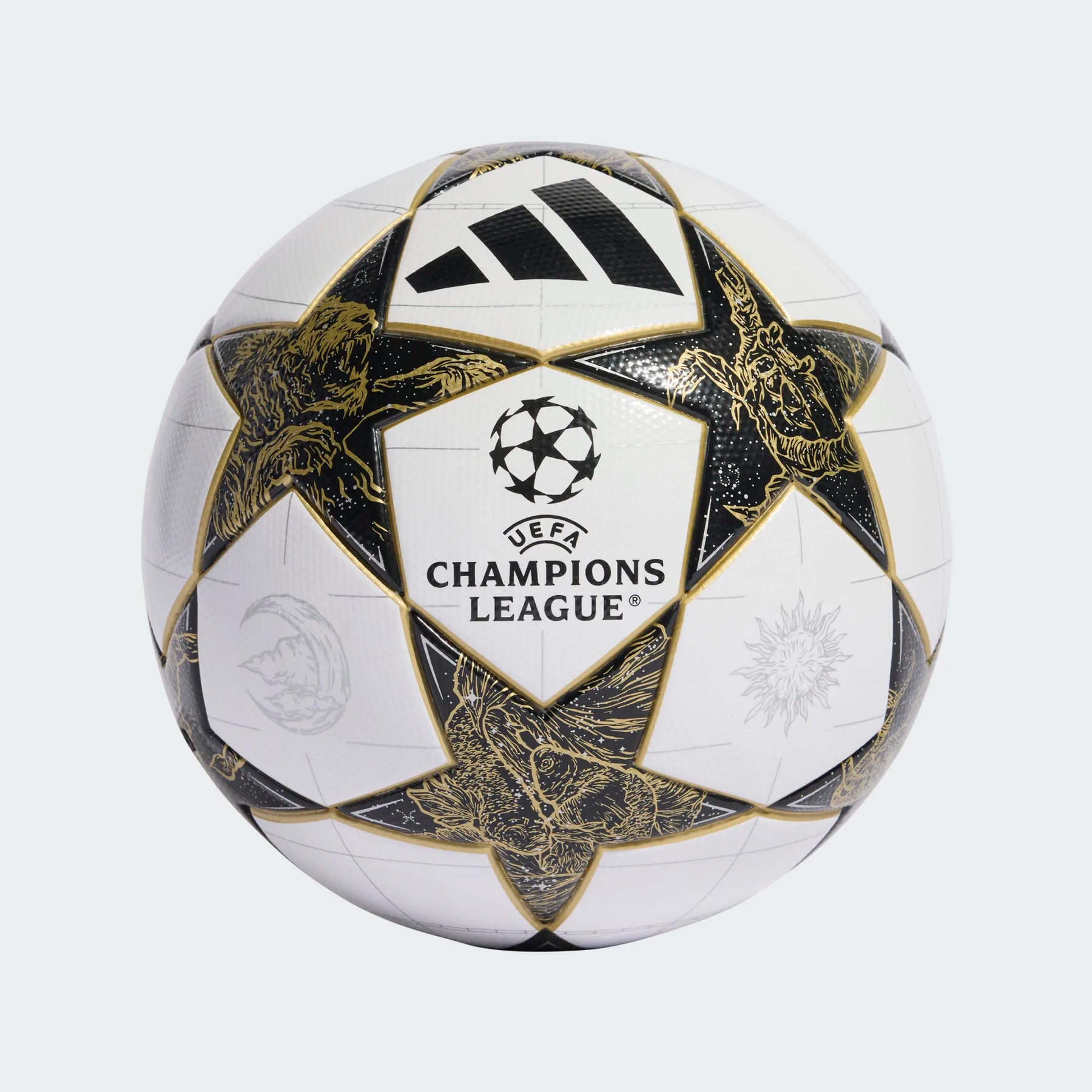 Adidas UCL League Football - White/Gold
