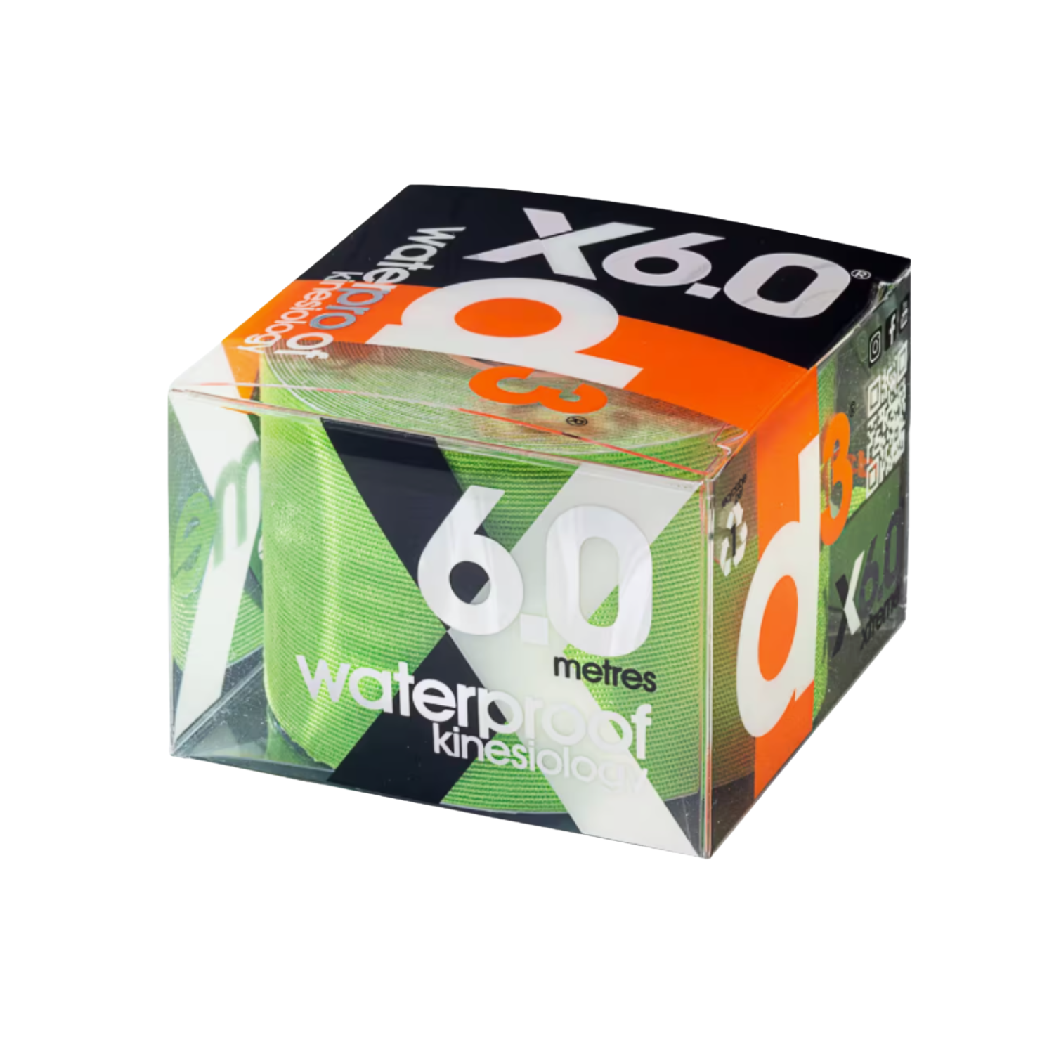 D3 X6.0 Xtreme Kinesiology Tape