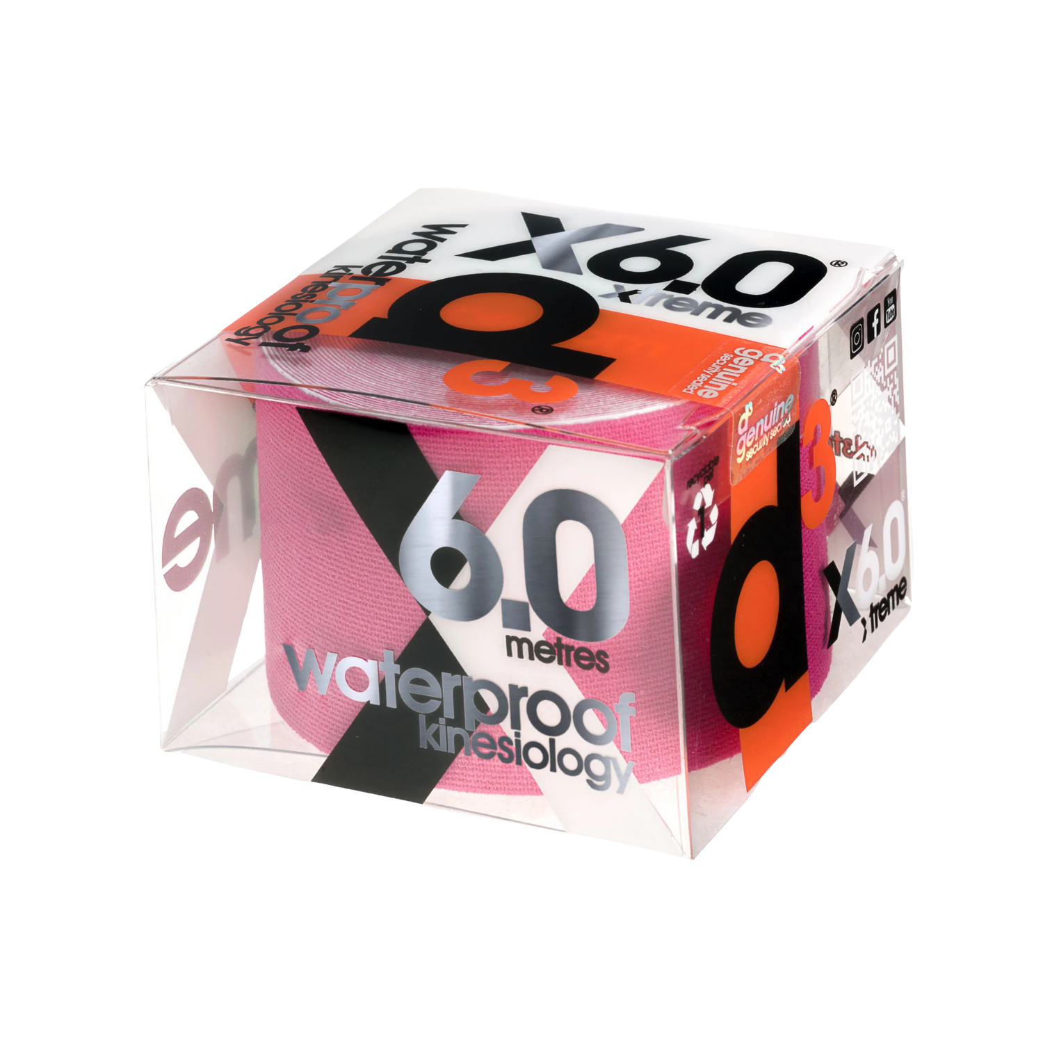 D3 X6.0 Xtreme Kinesiology Tape
