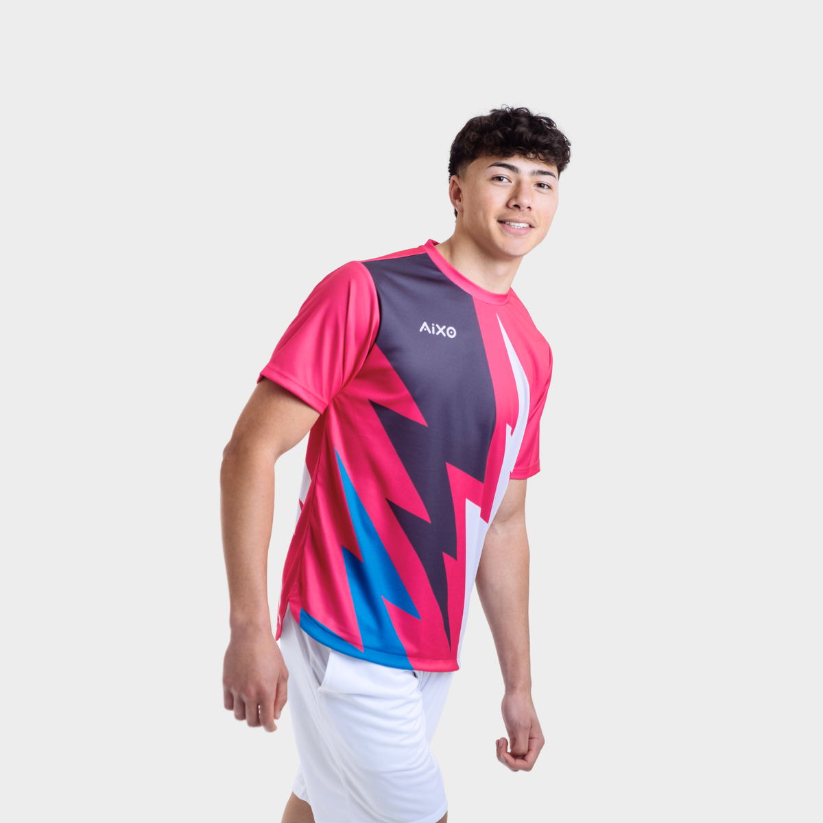 Aixo Bolt T-Shirt Mens (Pink)