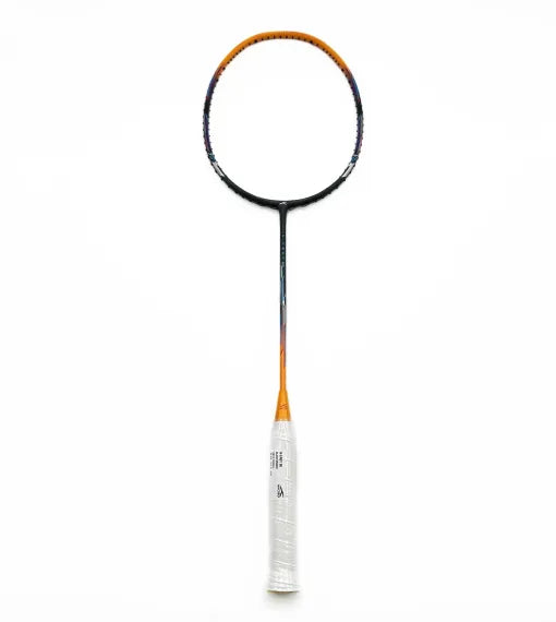 Hundred N-Ergy 80 Strung 4U Badminton Racket - Black/Orange
