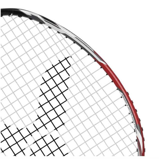 Victor AuraSpeed Light Fighter 40 D Badminton Racket Unstrung - Red