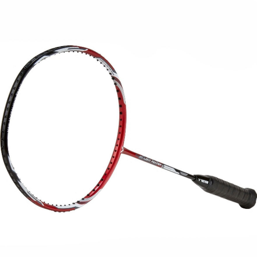 Victor AuraSpeed Light Fighter 40 D Badminton Racket Unstrung - Red