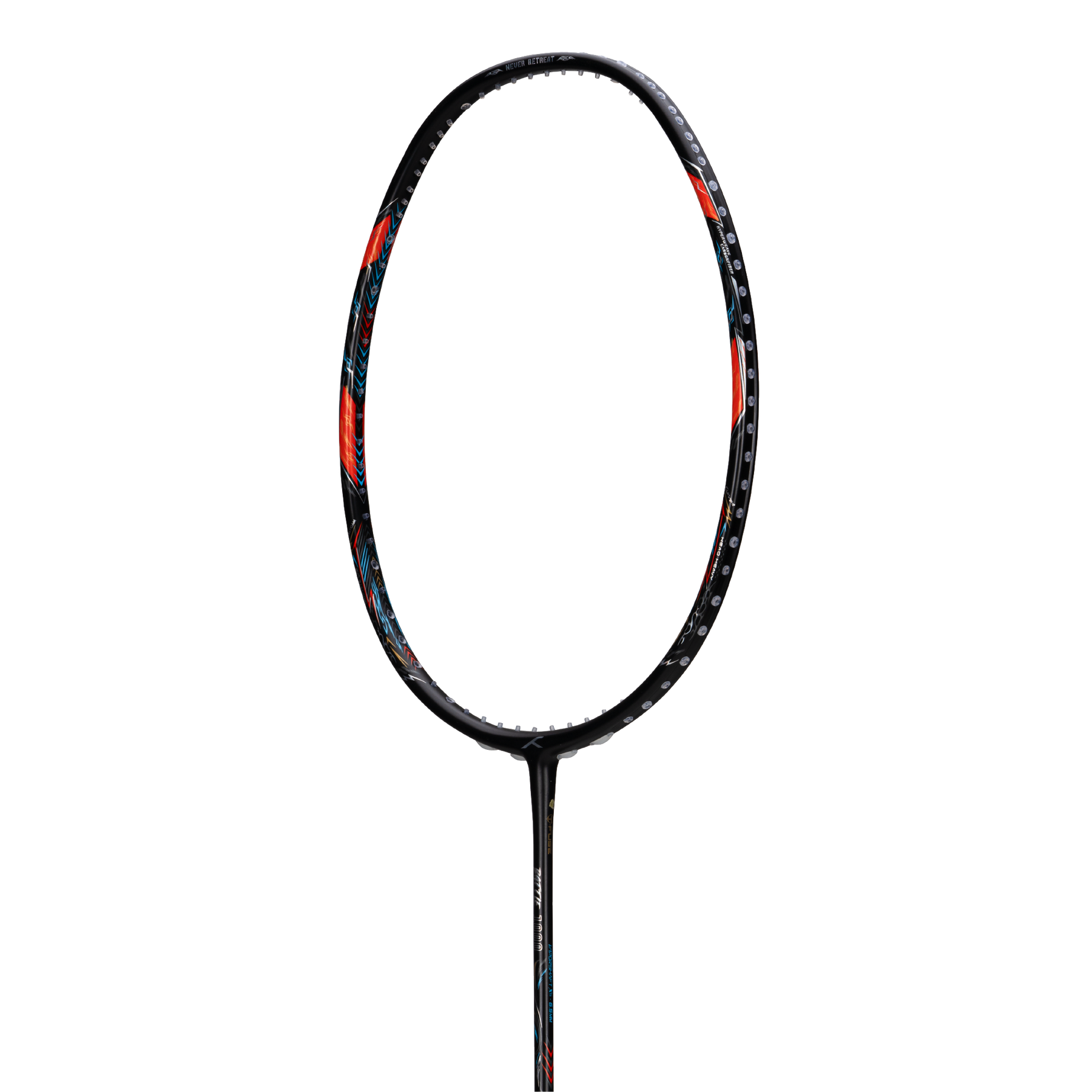 Hundred Battle 1000 Badminton Racket - Black