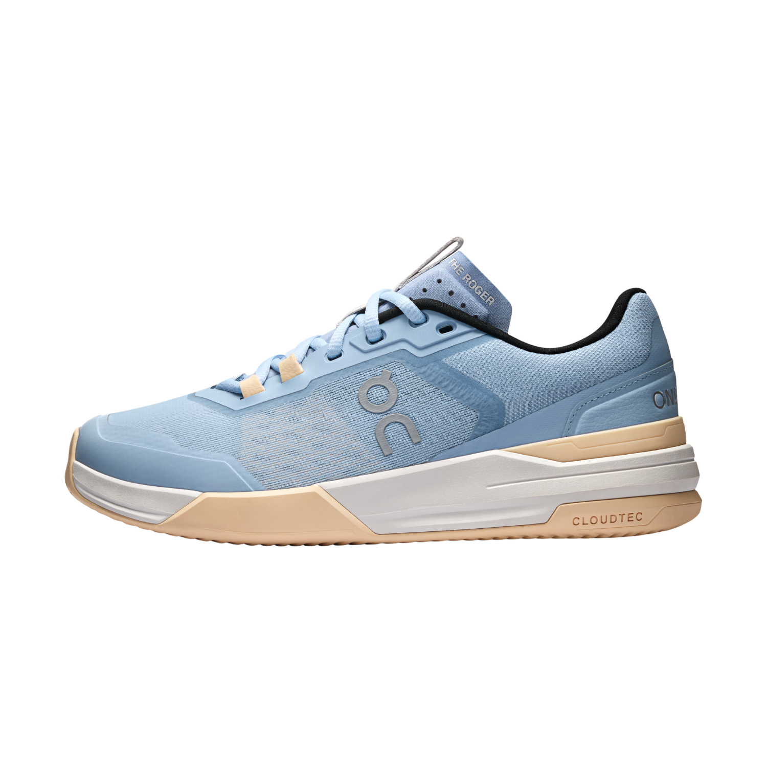 On The Roger Advantage Pro Clay Shoe Women - Chambray/Blonde