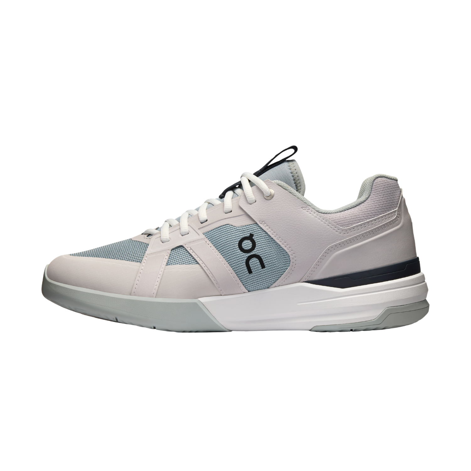 On THE ROGER Clubhouse Pro Tennis Shoes Men - Silver/Glacier