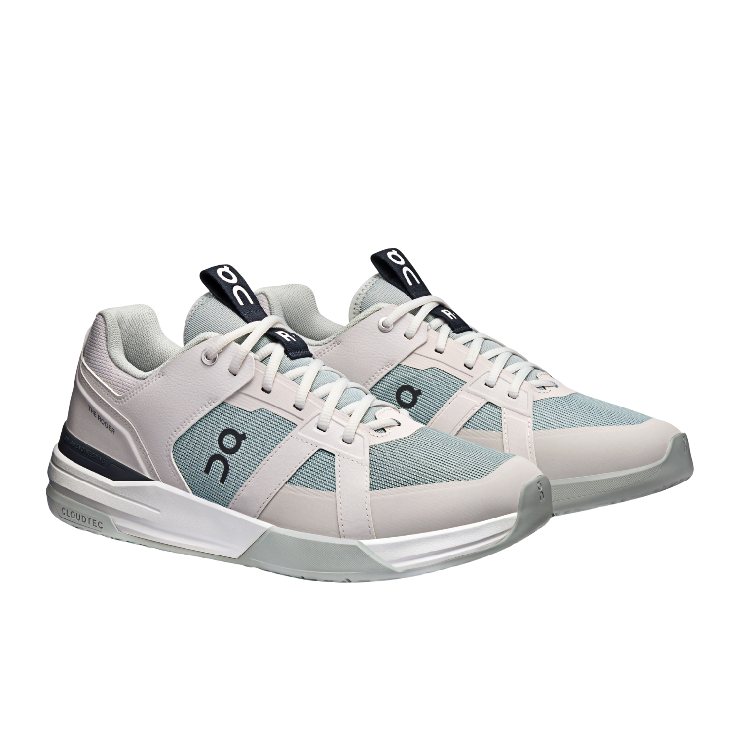 On THE ROGER Clubhouse Pro Tennis Shoes Men - Silver/Glacier