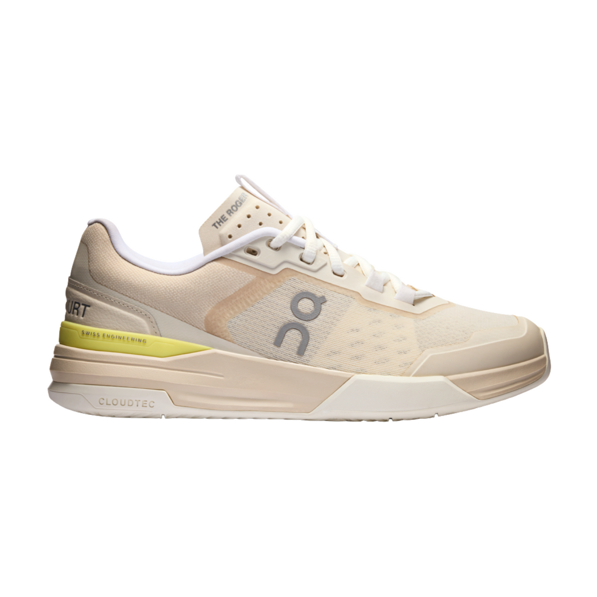 On THE ROGER Advantage Pro Tennis Shoes Women - Cream/Limelight