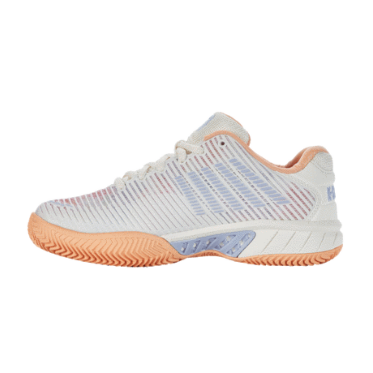 K-Swiss TFW Court Express Tennis Shoes Women - White/Heather/Peach Fuzz