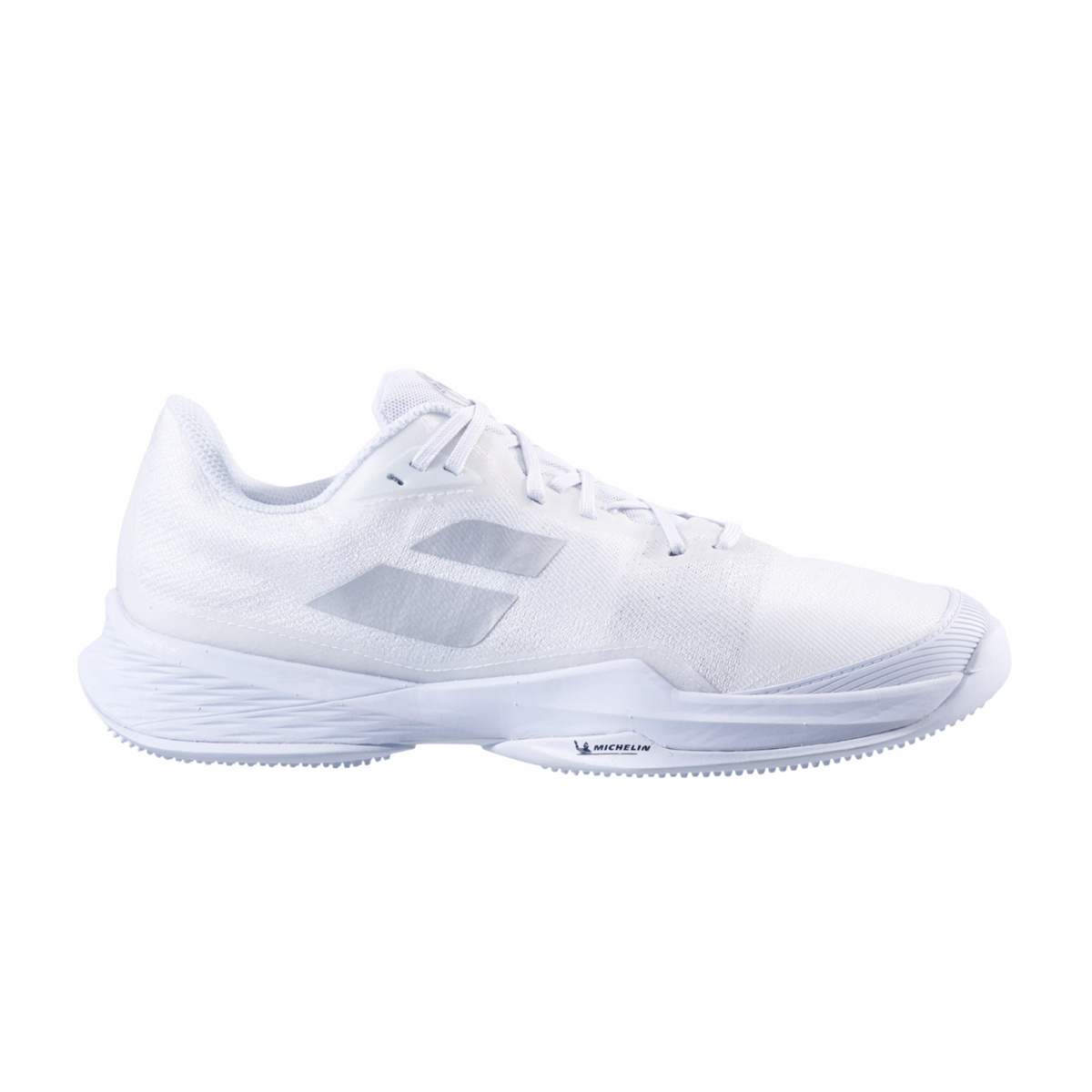 Babolat Jet Mach 3 Grass Wimbledon Tennis Shoes Men - White/Silver