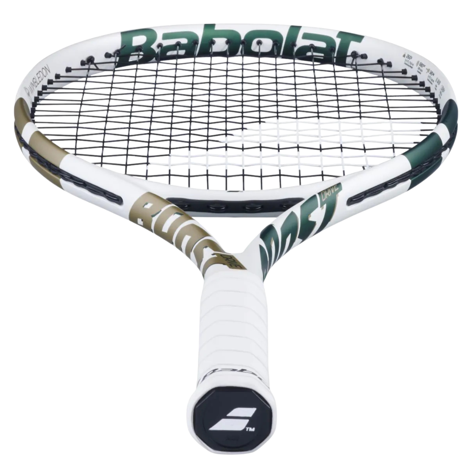 Babolat Boost Wimbledon 2025 Tennis Racket - Strung - White
