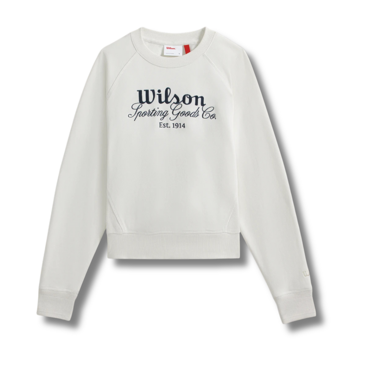 Wilson Sideline Crew (WW00136411GYC) Women Sandrift