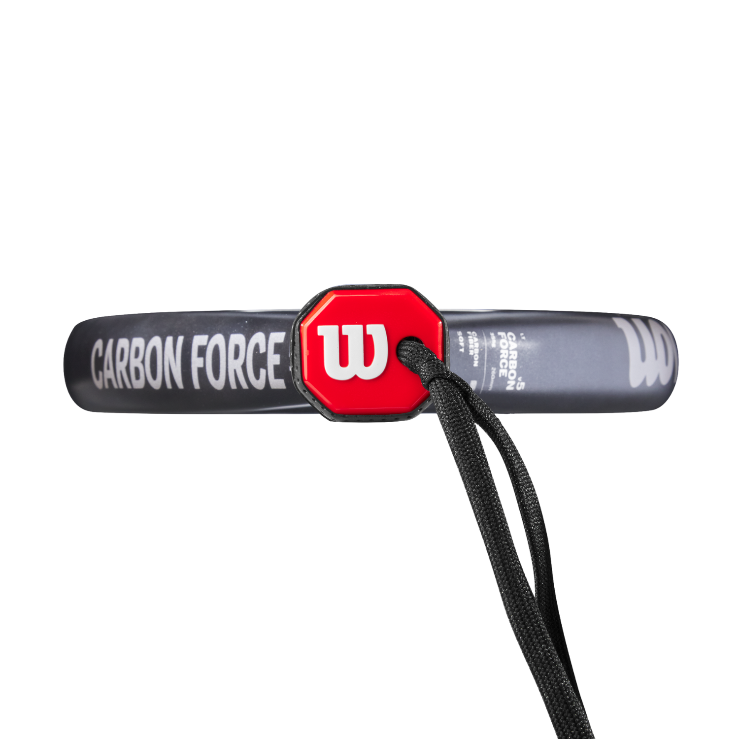 Wilson Carbon Force LT Padel Racket - Black