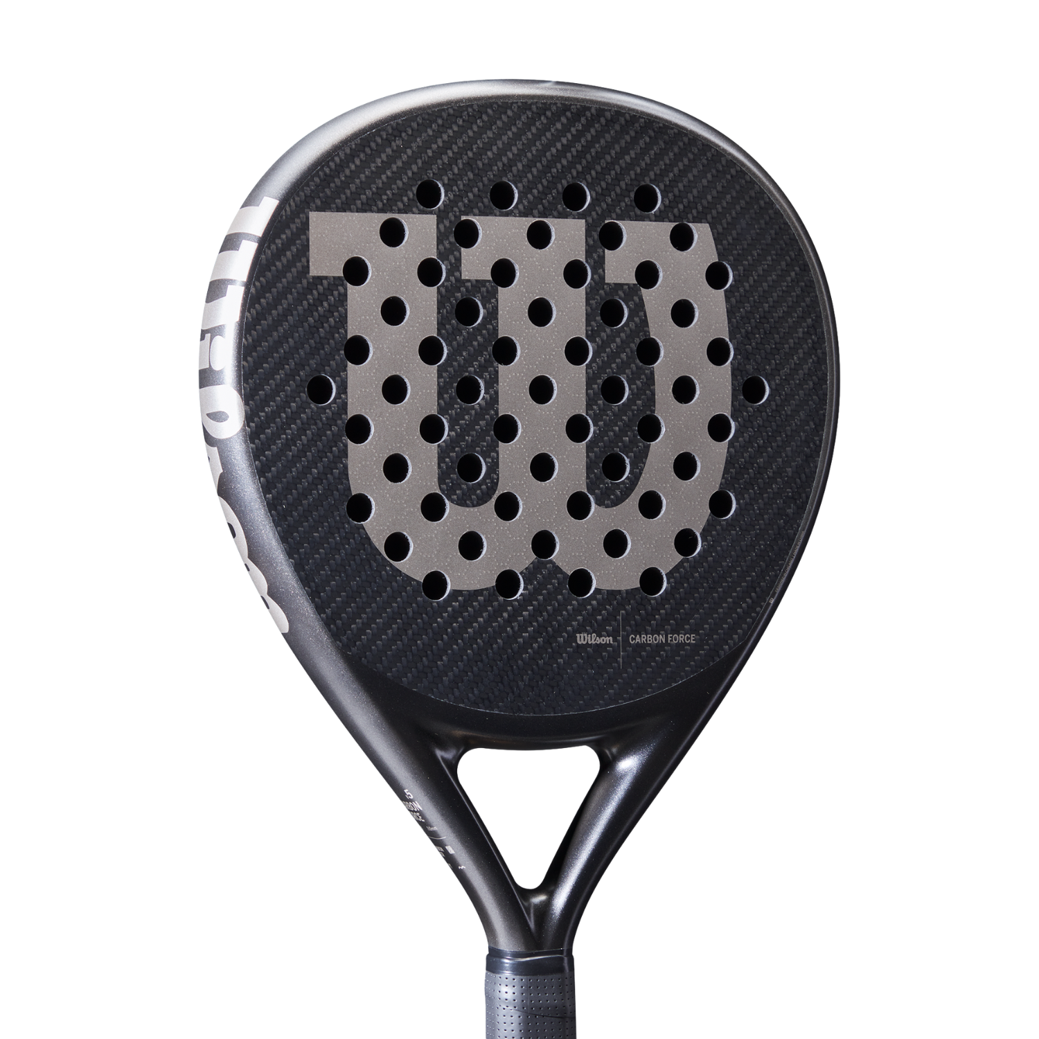 Wilson Carbon Force LT Padel Racket - Black