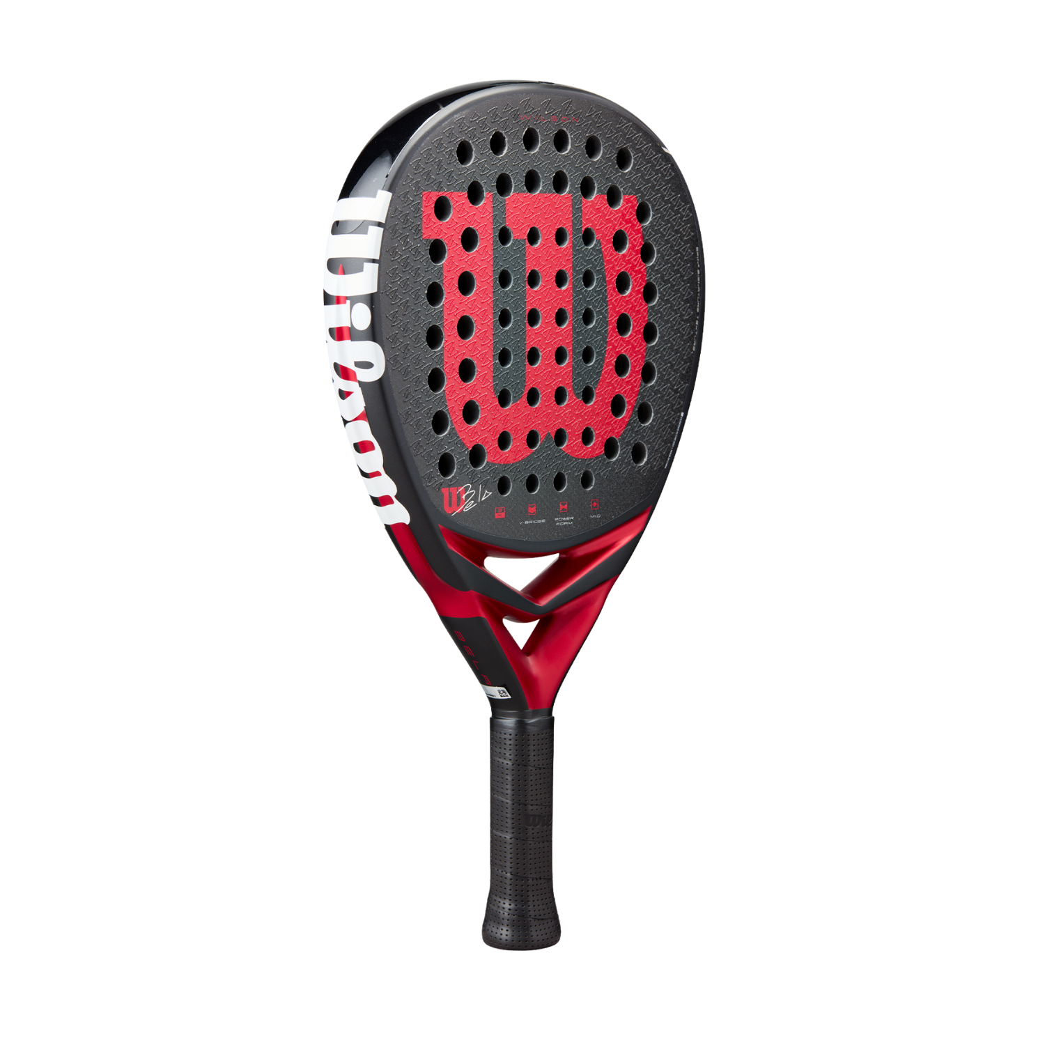 Wilson Bela V3 Padel Racket - Black/Red
