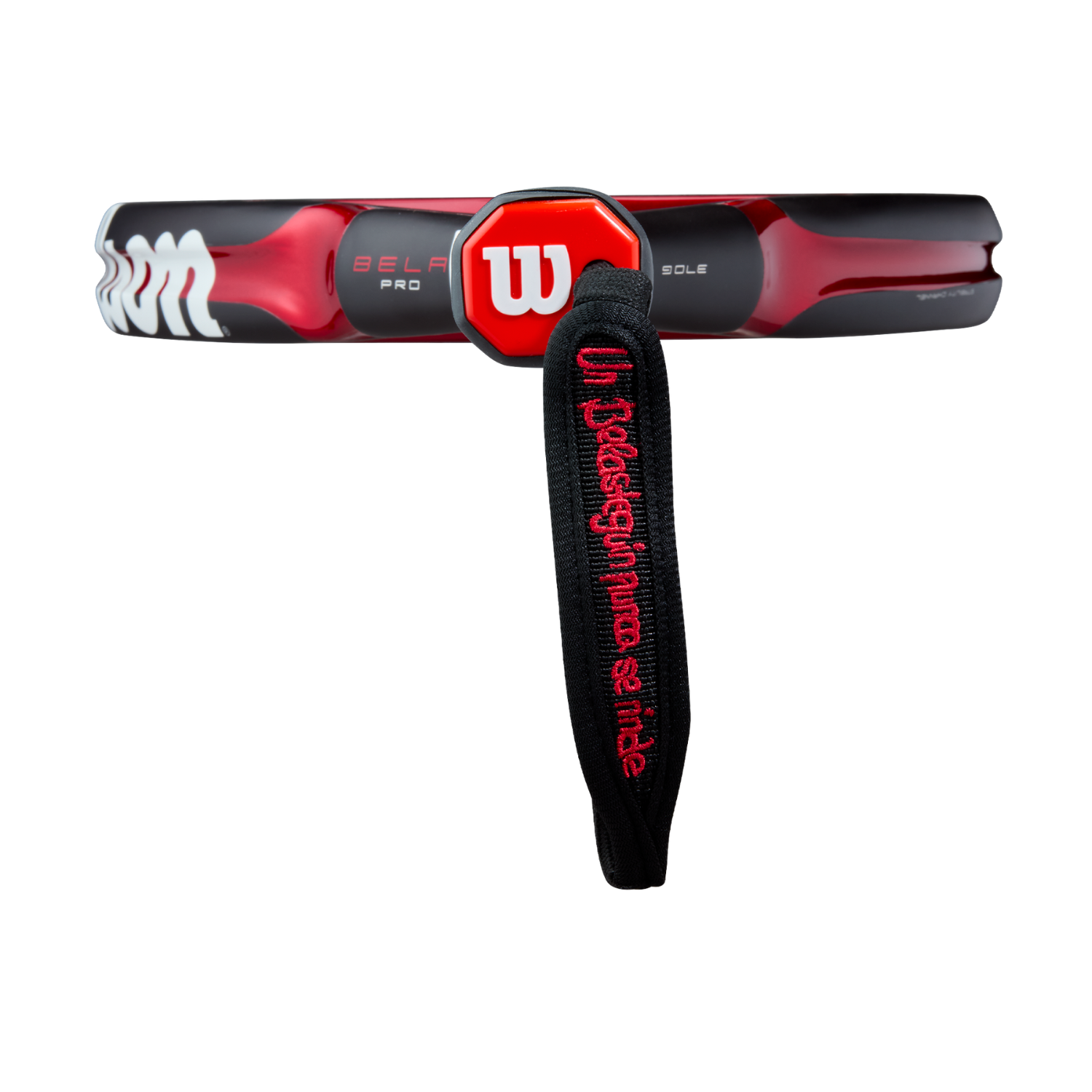 Wilson Bela Pro V3 Padel Racket - Black/Red