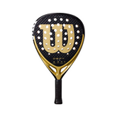 Wilson Defy LS V1 Padel Racket - Black/Gold