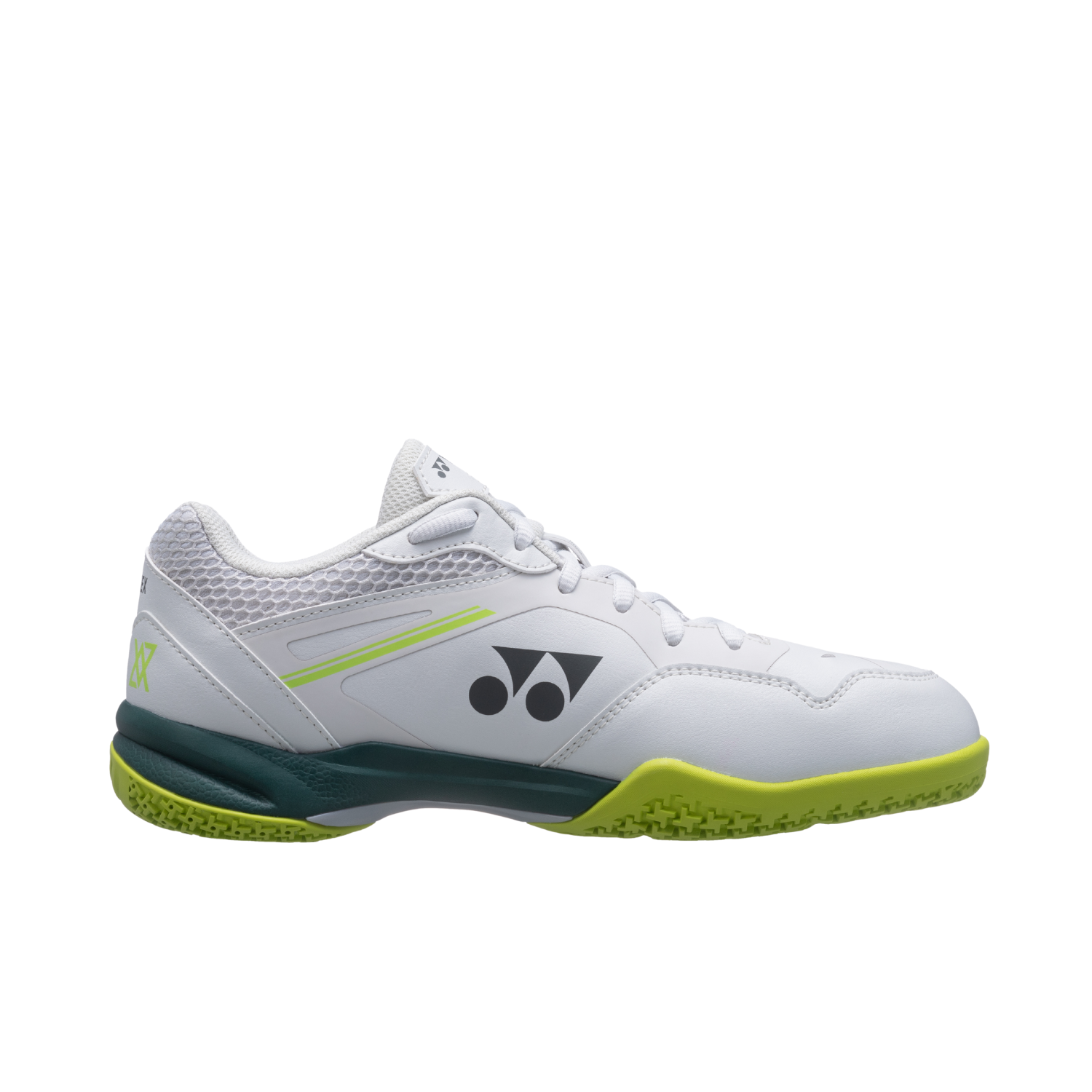 Yonex Power Cushion 65X4 VA Unisex Badminton Shoes - White/Lime - VA - Viktor Axelsen Collection - SHBVAX