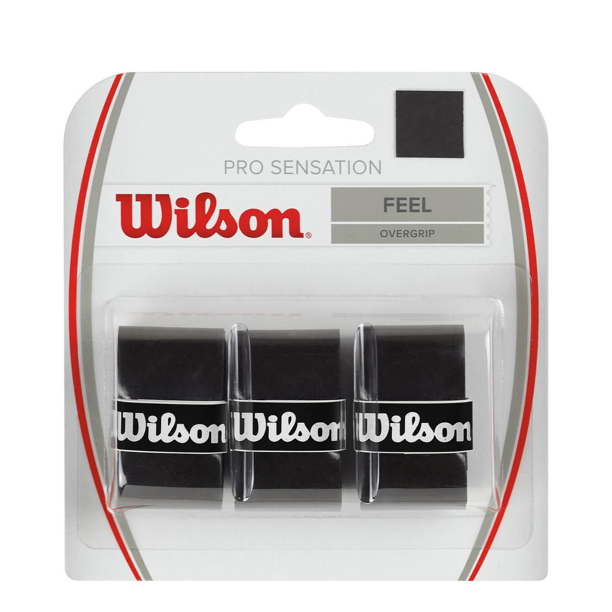 Wilson Pro Overgrip Sensation 3 Pack - Black Accessories Wilson