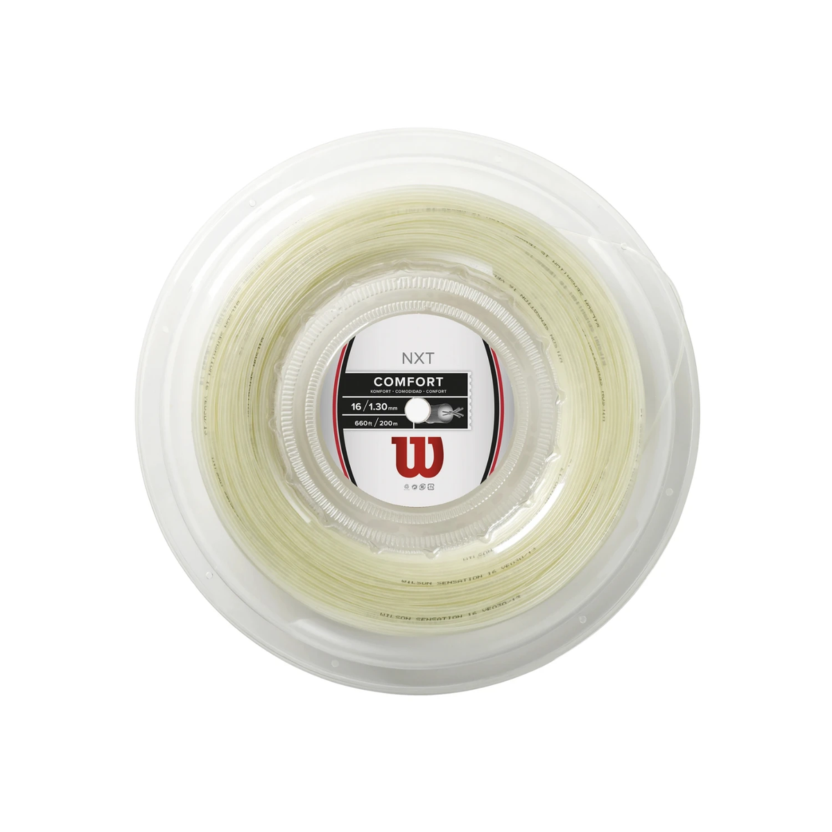 Wilson NXT 16 Tennis String 1.30mm/200M WRZ912700 String (Reel) Wilson