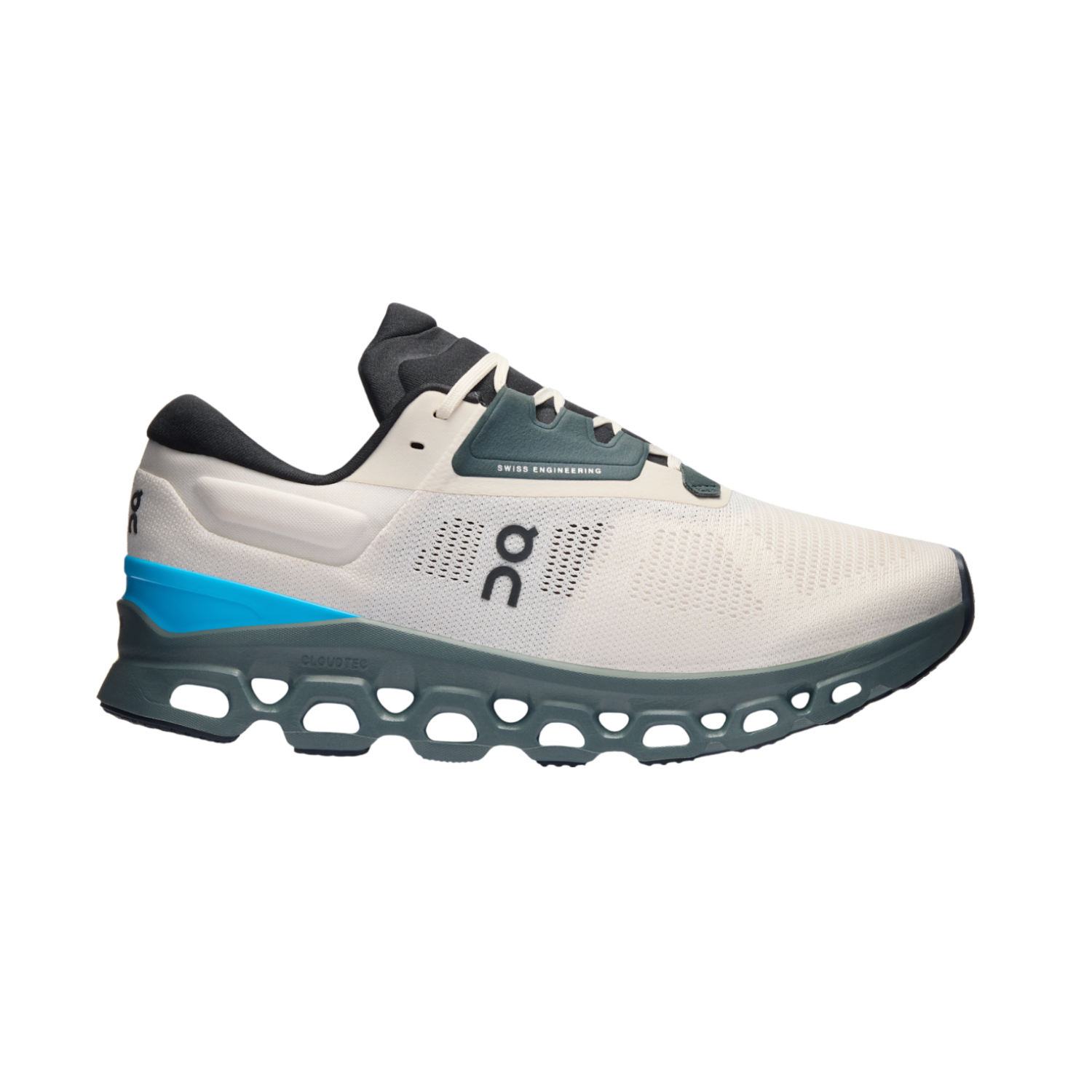 On Cloudstratus 3 Running Shoes Men - Cream/Horizon