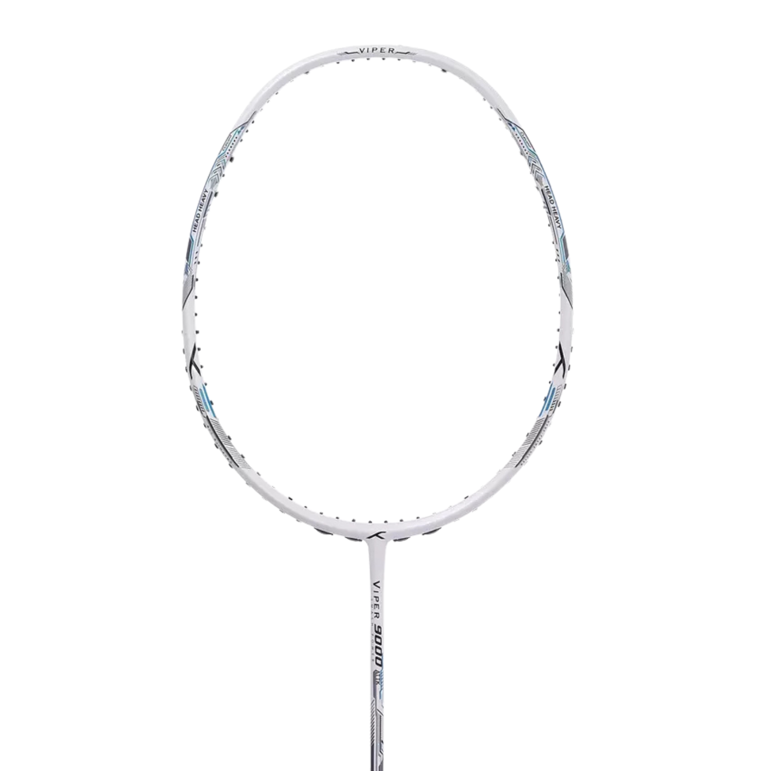 Hundred Viper 9000 - 5U Badminton Racket - White/Blue