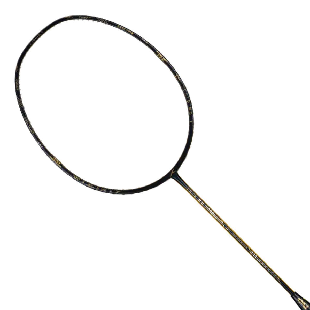 Hundred Ioniq 80 Limited Edition 4U Badminton Racket - Navy/Gold