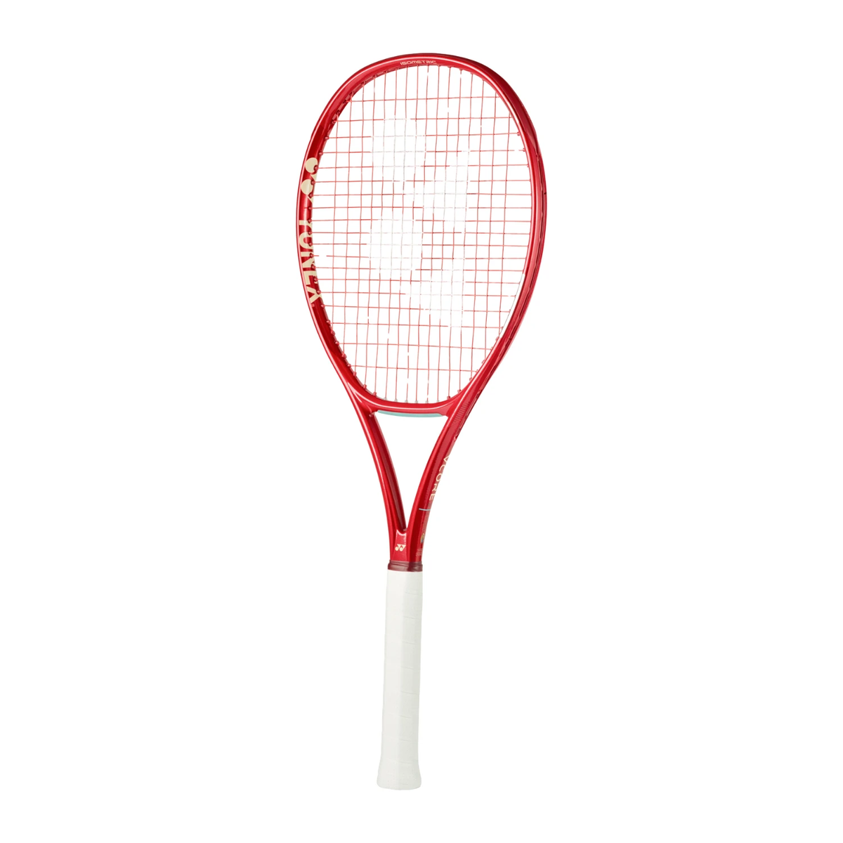 Demo Yonex Vcore 100+ 2026 Tennis Racket Unstrung 300g, Ruby Red, back view