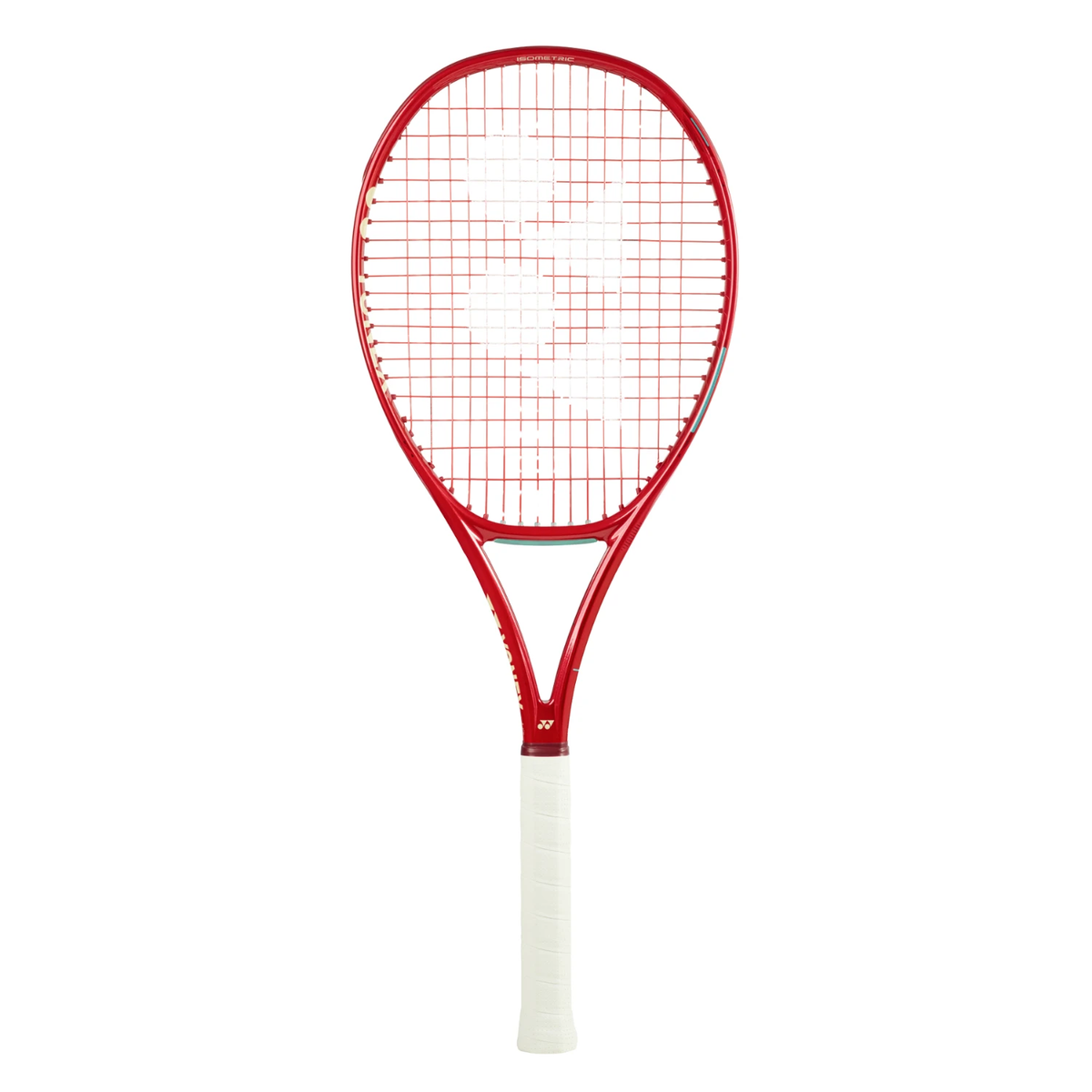 Demo Yonex Vcore 100+ 2026 Tennis Racket Unstrung 300g, Ruby Red, front view
