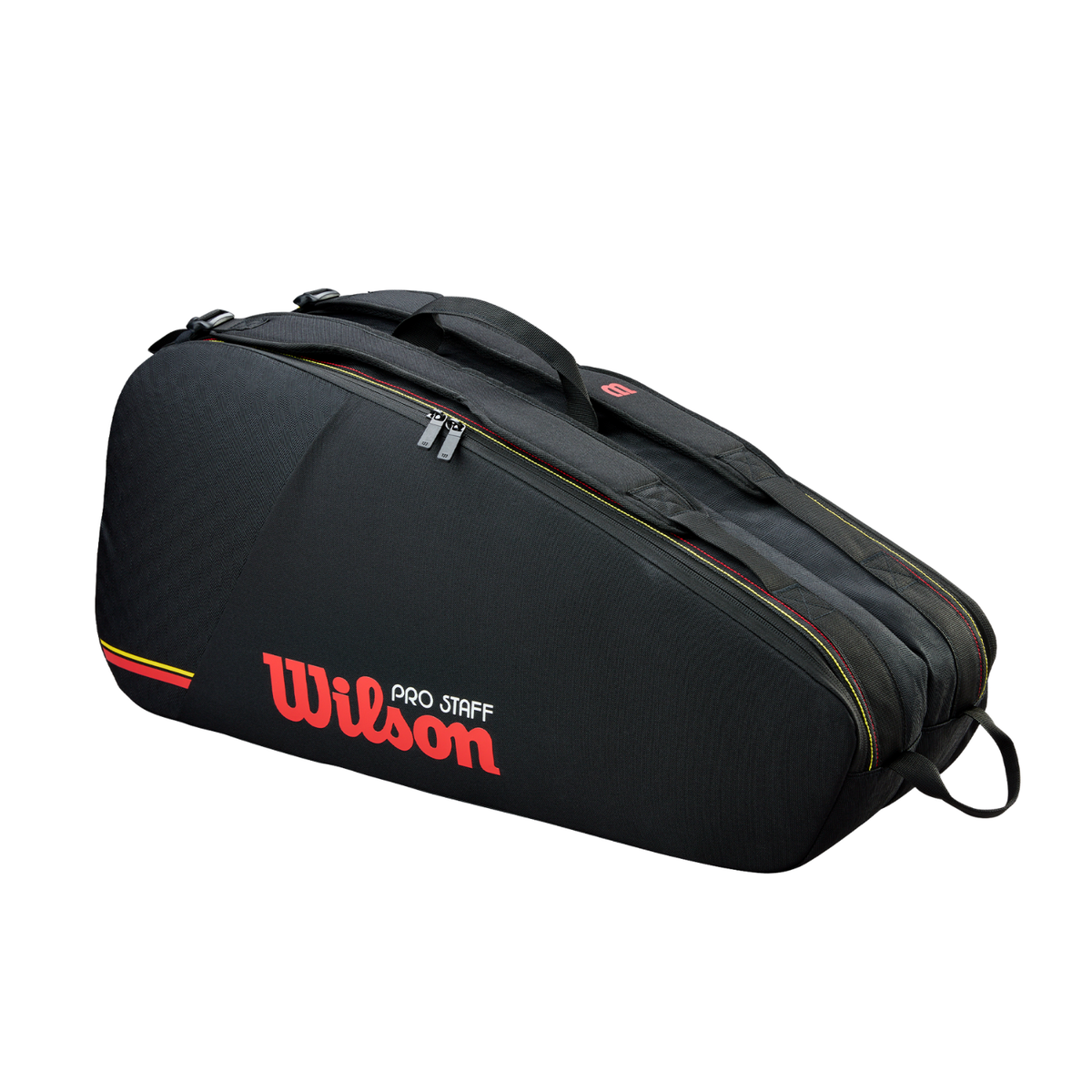 Wilson Pro Staff Classic Tennis Racket Bag, Black, front view