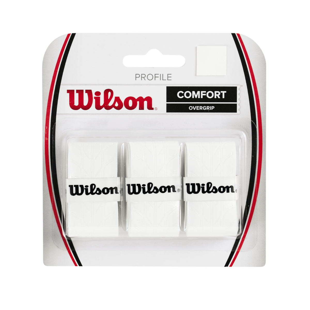 Wilson Profile Overgrip 3 Pack - White Accessories Wilson
