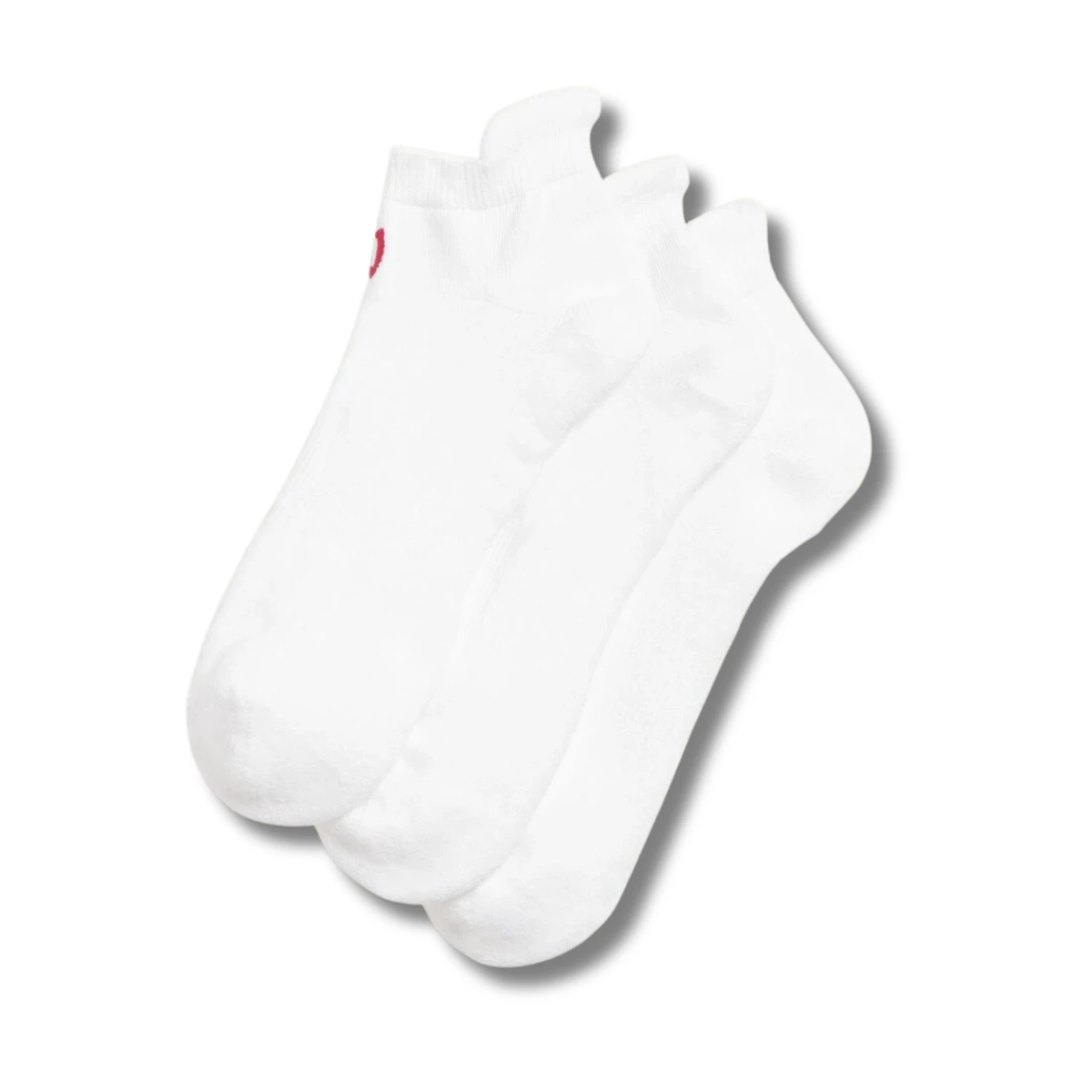 Wilson Cushioned Ankle Tab Socks 3 Pack - Bright White Bright White Clothing Wilson