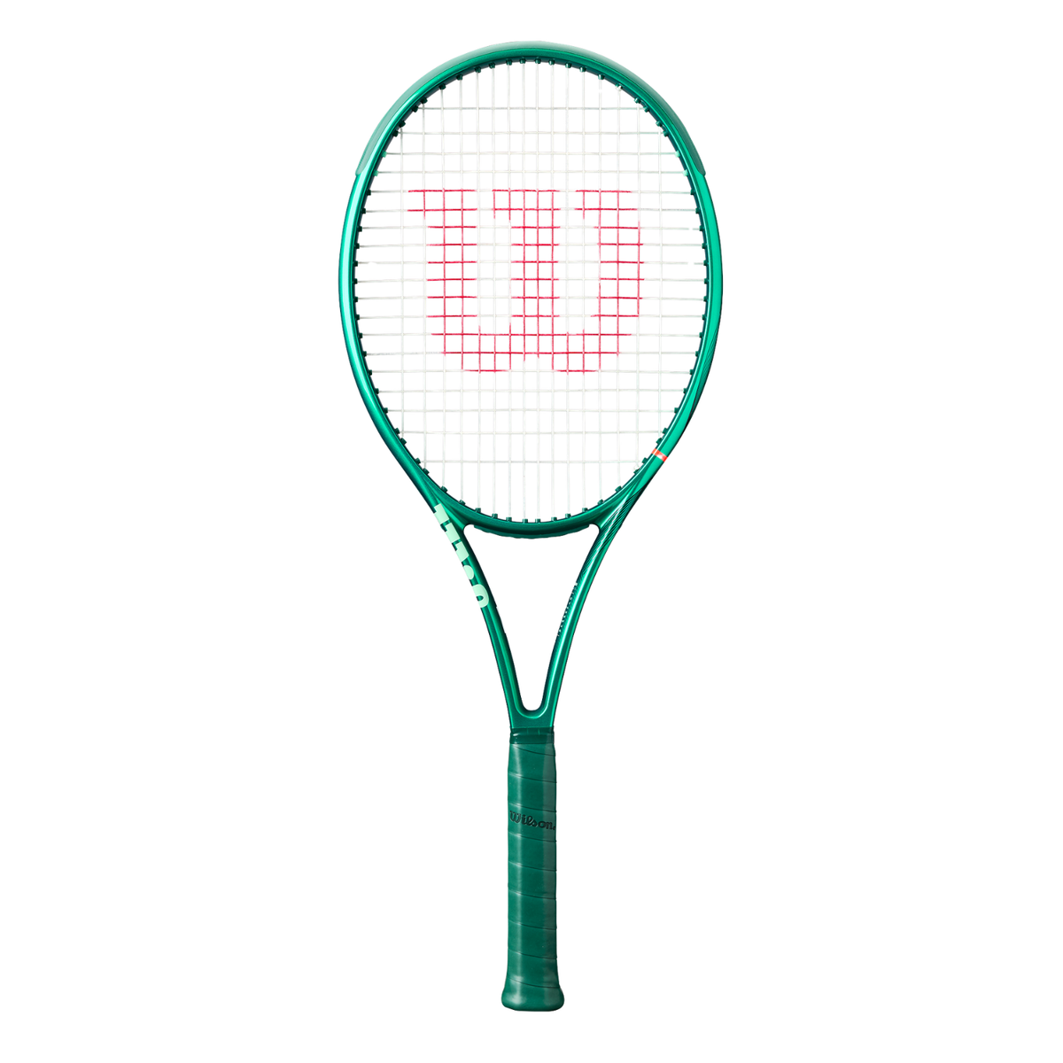 Demo Wilson Blade 100UL V10 2026 Tennis Racket, Green, front view