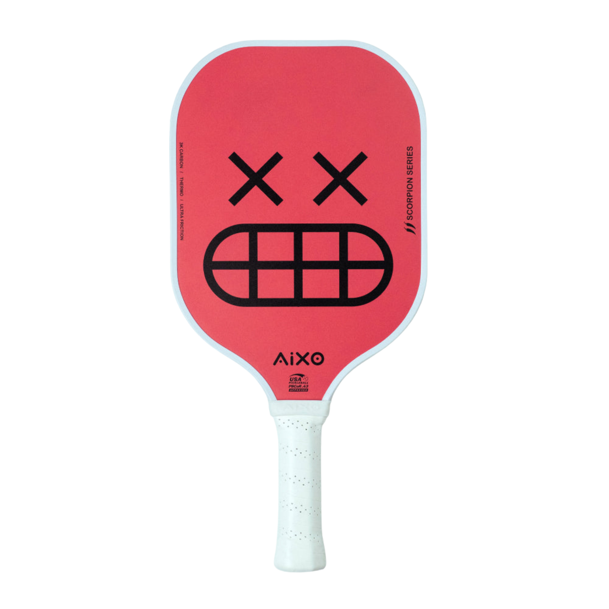 Aixo P11A Scorpion Series Mood 3K Raw Carbon Pickleball Paddle Pickleball Paddle Aixo