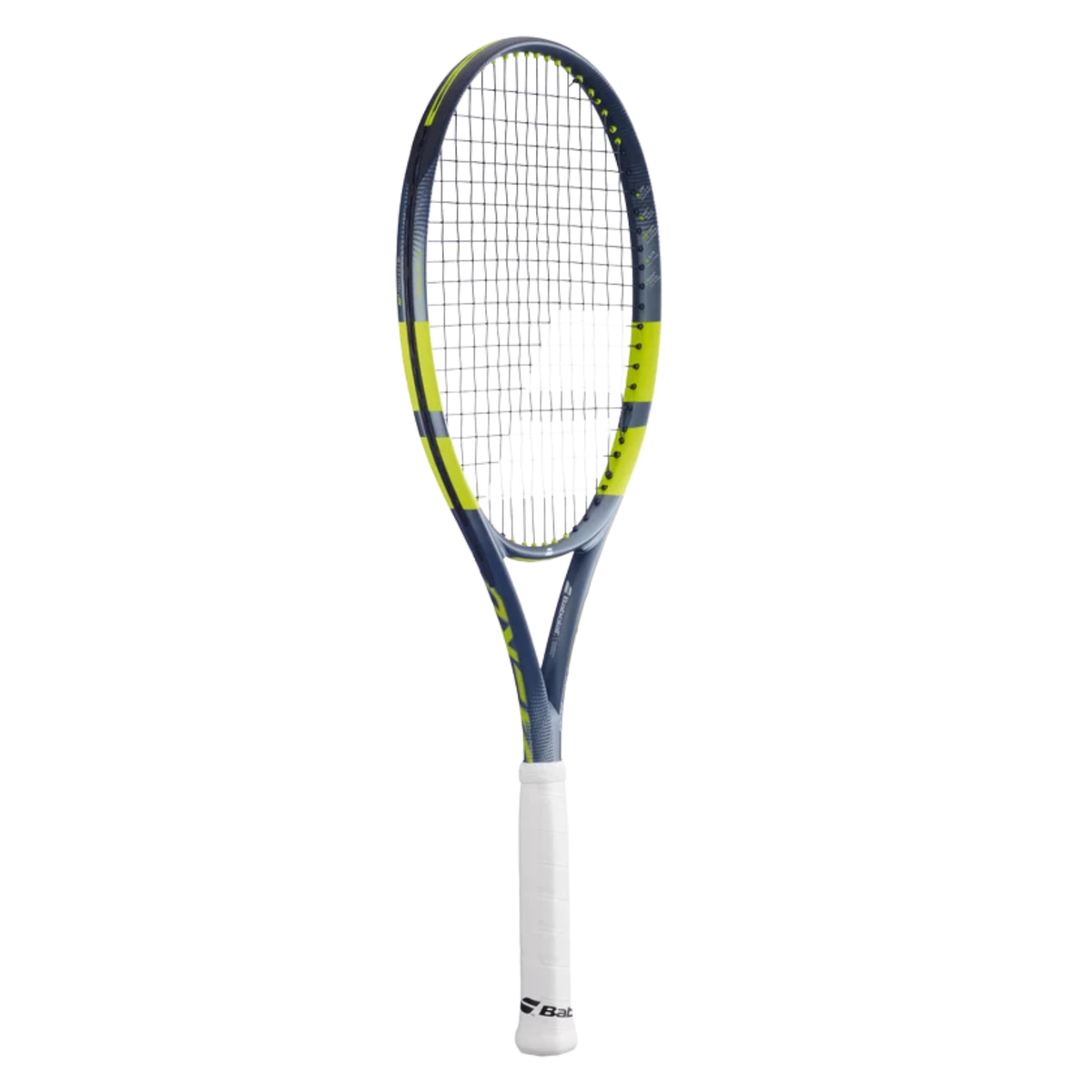 Babolat Pure Aero Team Gen9 2026 Tennis Racket Strung 285g, Grey/Yellow, back view