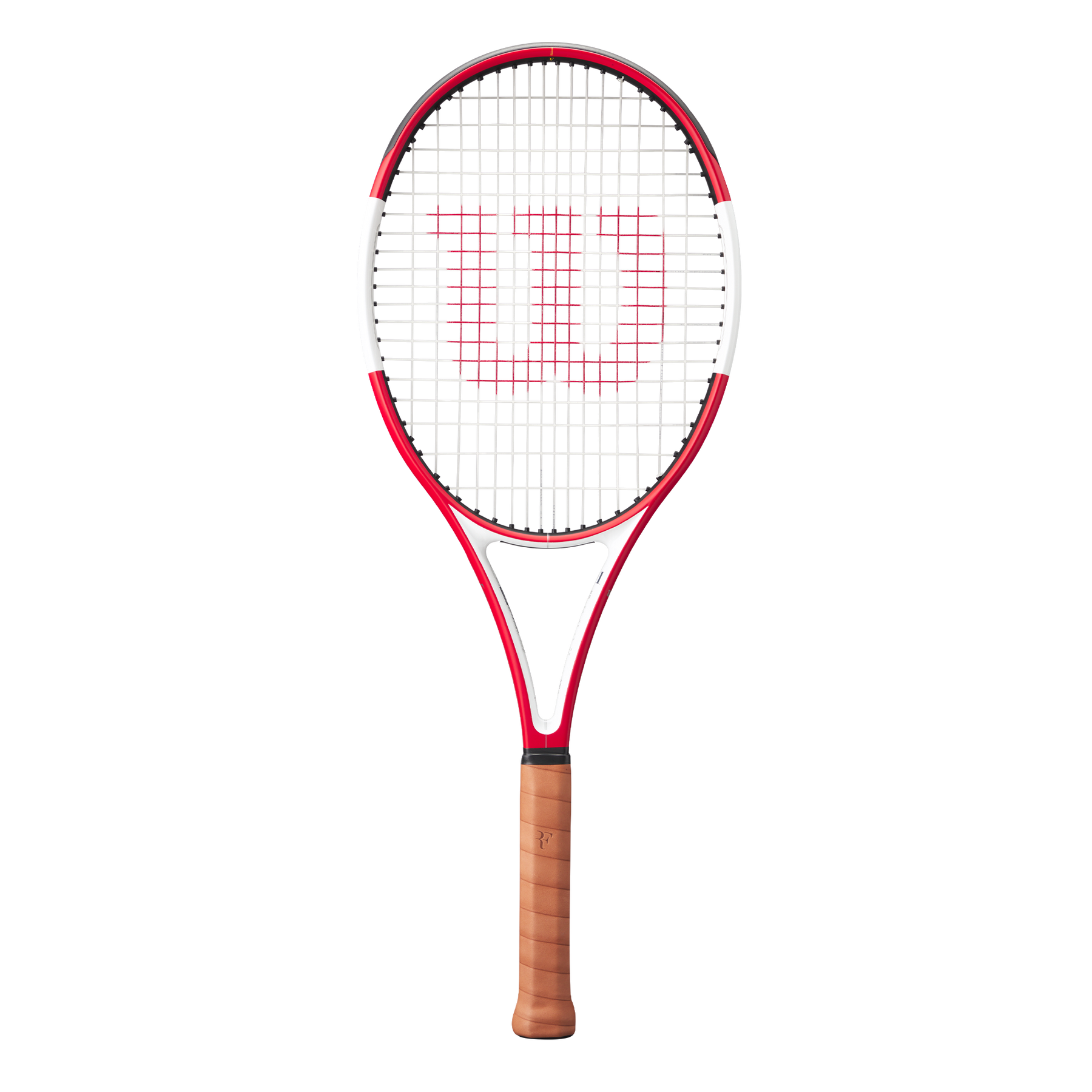 Wilson Roger Federer RF 01 Pro Classic Tennis Racket - White/Red