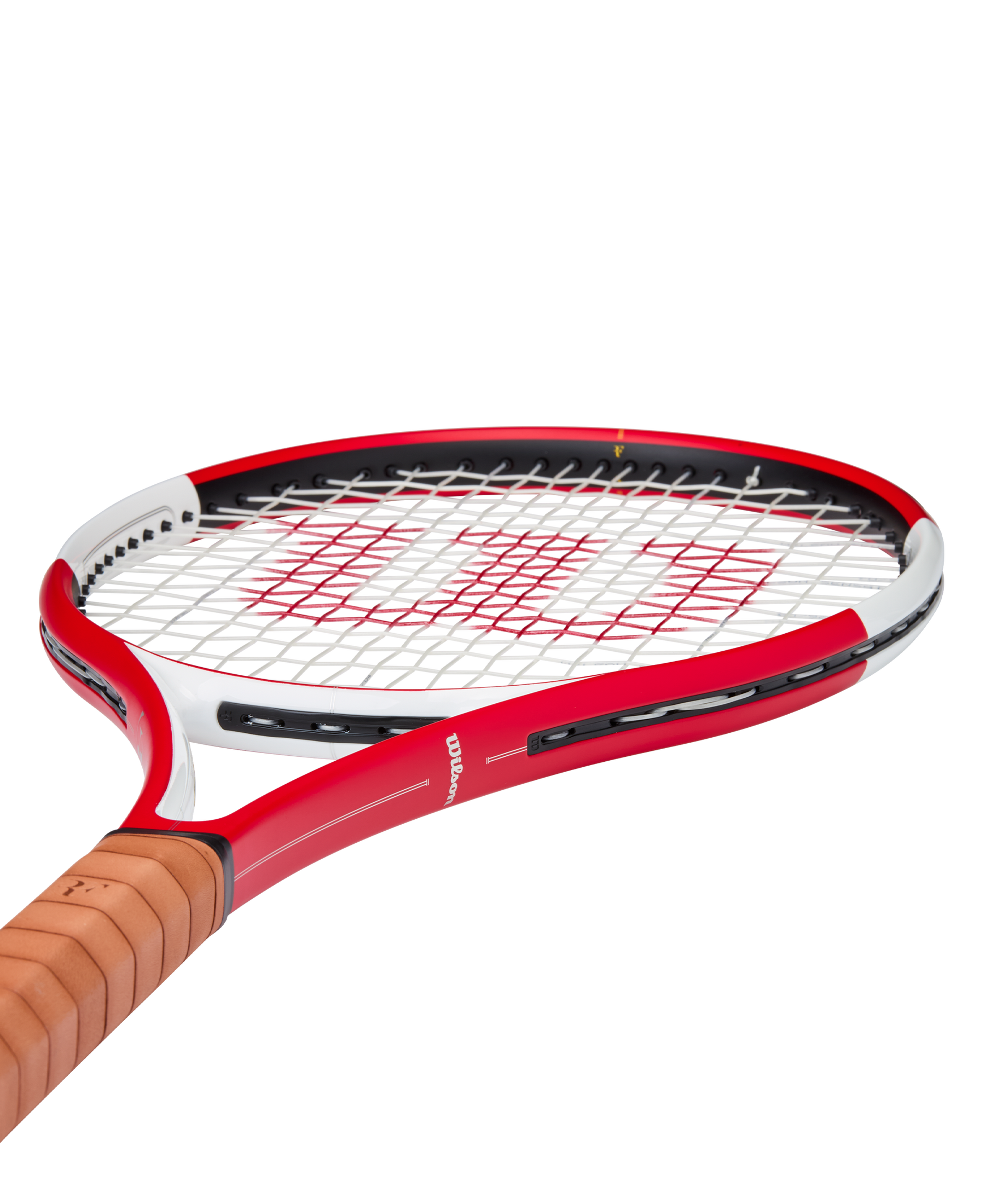 Wilson Roger Federer RF 01 Pro Classic Tennis Racket - White/Red