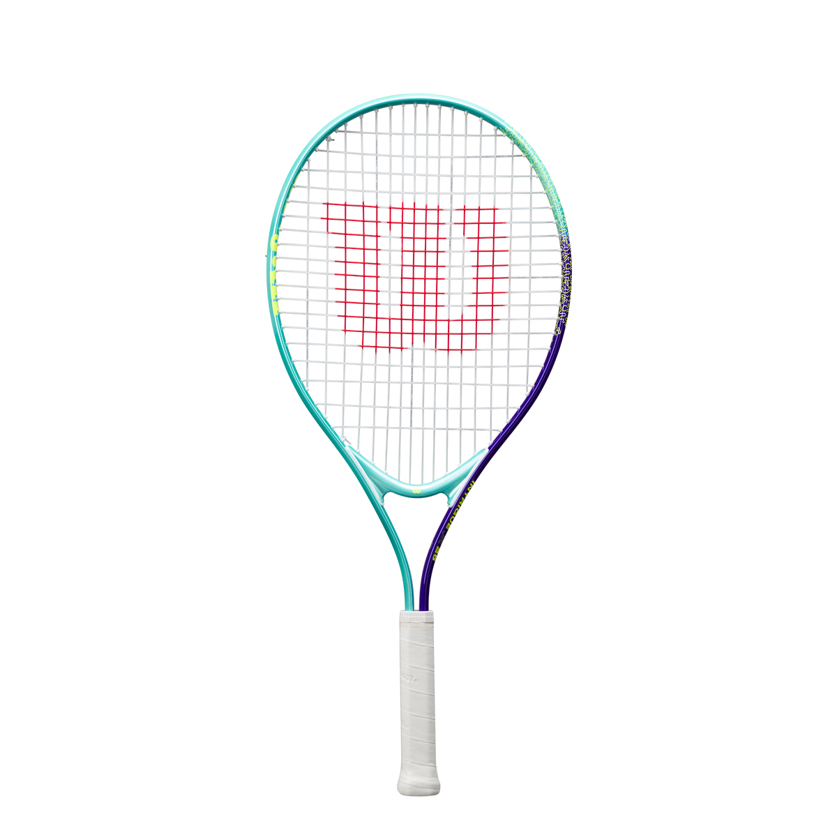 Wilson Intrigue Junior 25 Girls Tennis Racket - 205g - Green/Navy