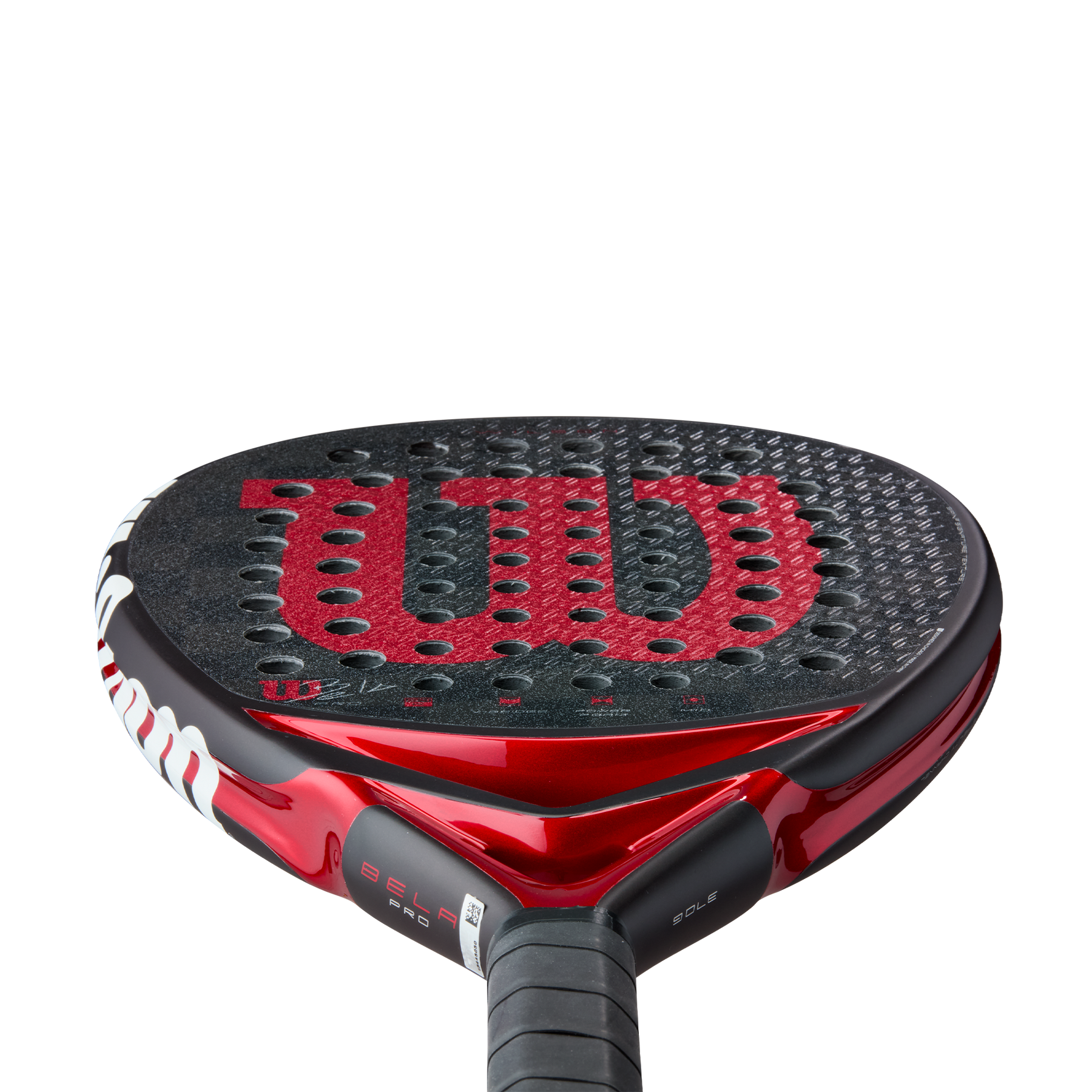 Wilson Bela Pro V3 Padel Racket - Black/Red
