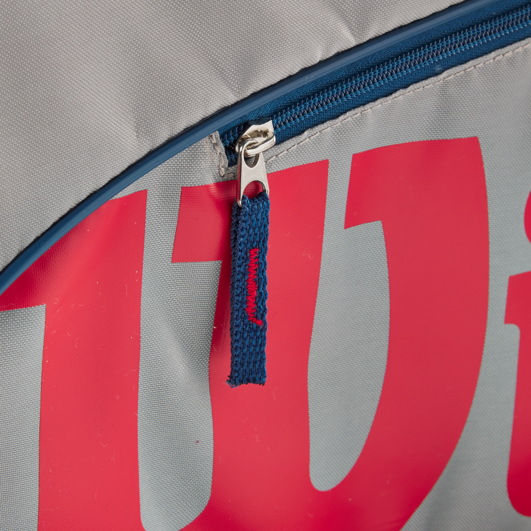 Wilson Junior 3 Pack Racket Bag - Grey/Red