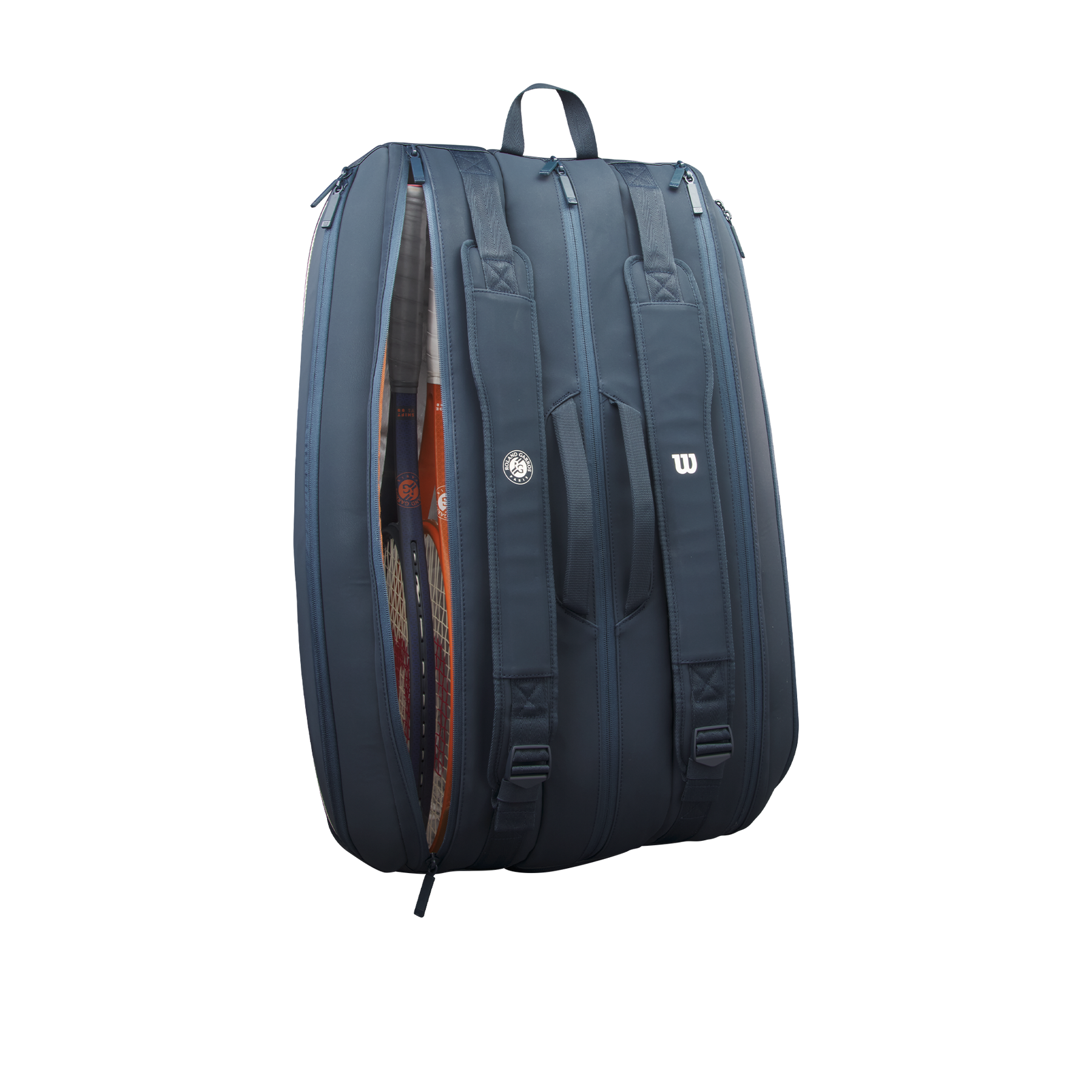 Wilson Super Tour Roland-Garros 2025 Session de Soirée 15-Pack Racket Bag – Dark Blue