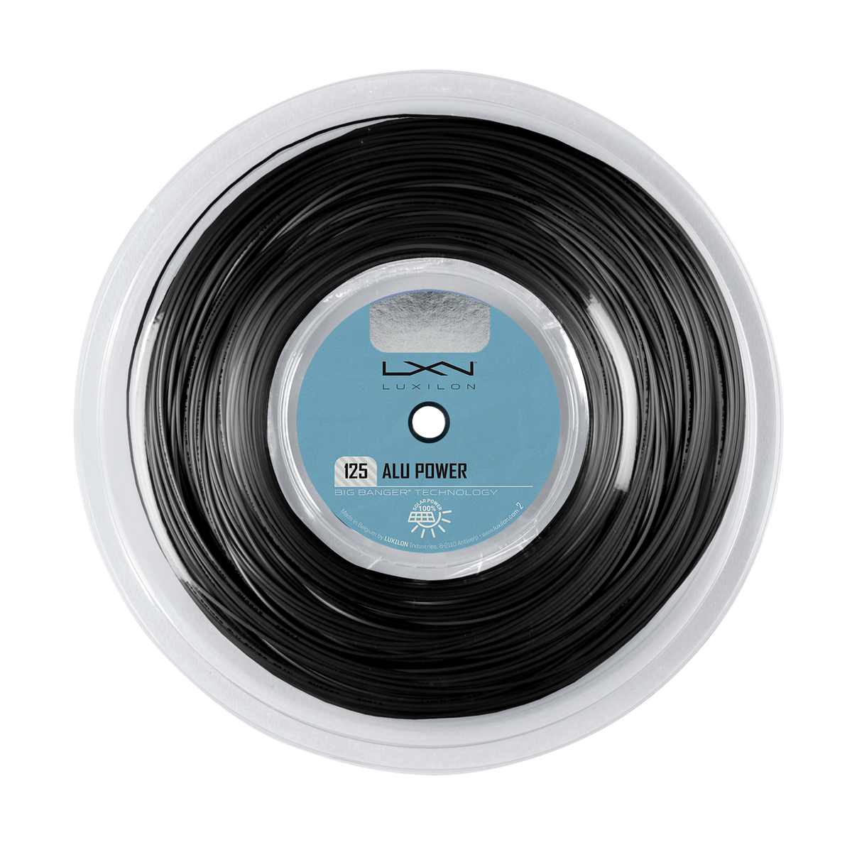Luxilon Alu Power 125/200M Tennis String Reel - Black