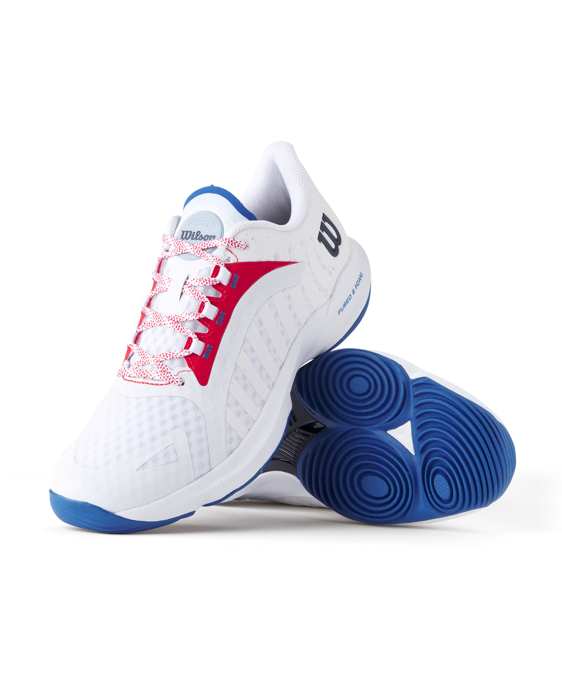 Wilson Hurakn Pro Padel Shoes - White/Red