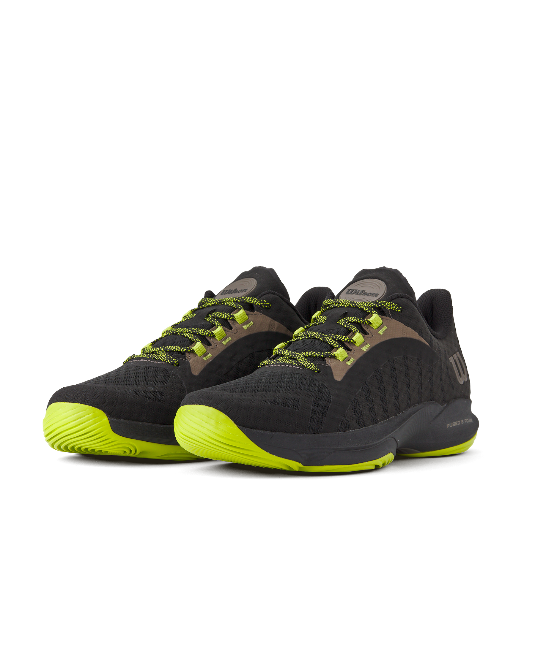 Wilson Hurakn Pro Padel Shoes - Black/Lime
