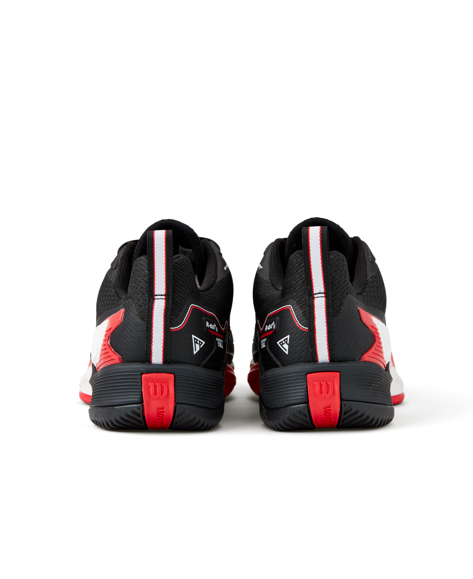 Wilson Rush Pro 4.5 Tennis Shoes Men - Black/Red