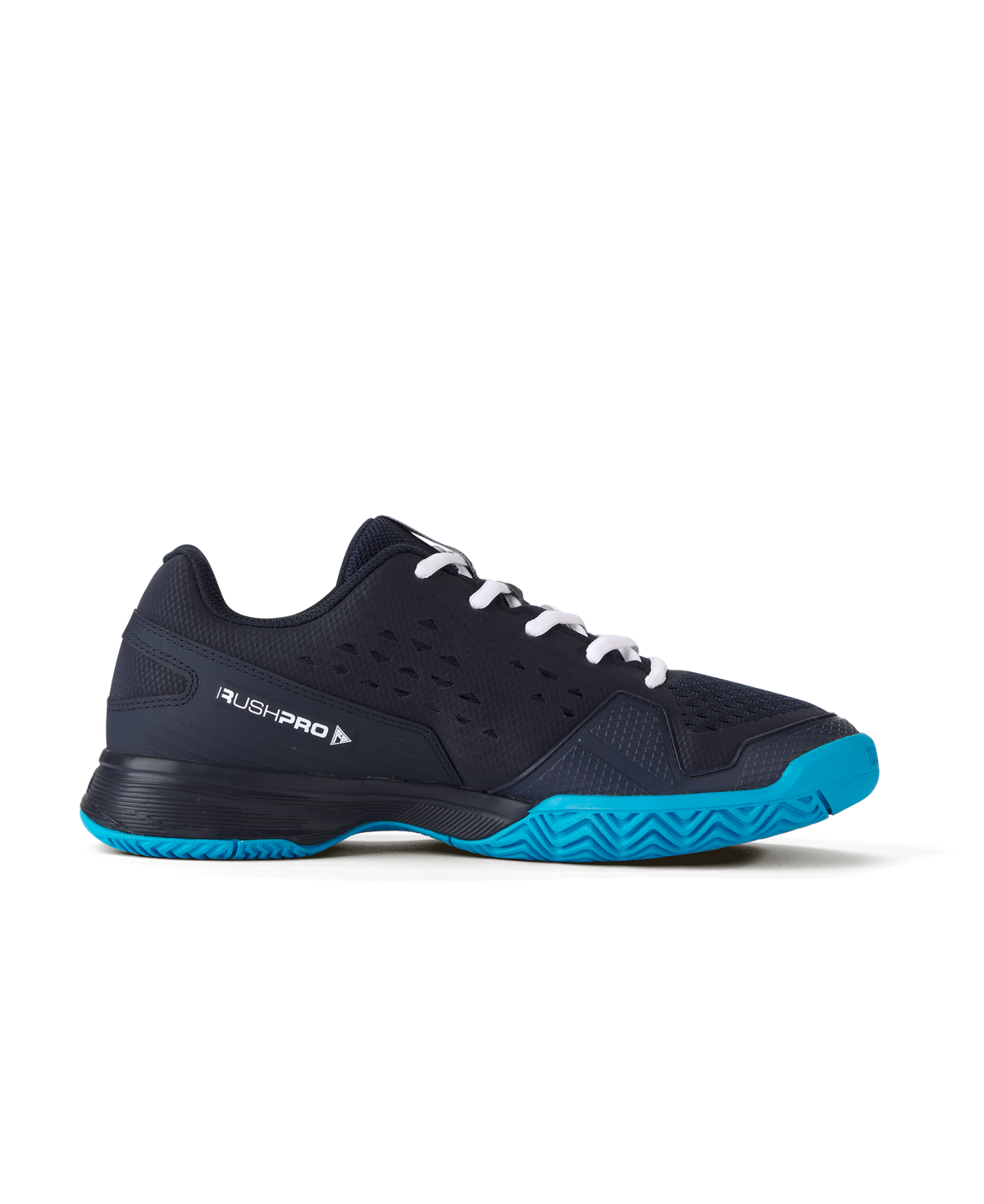 Wilson Rush Pro L Tennis Shoes Junior - Black/ Blue